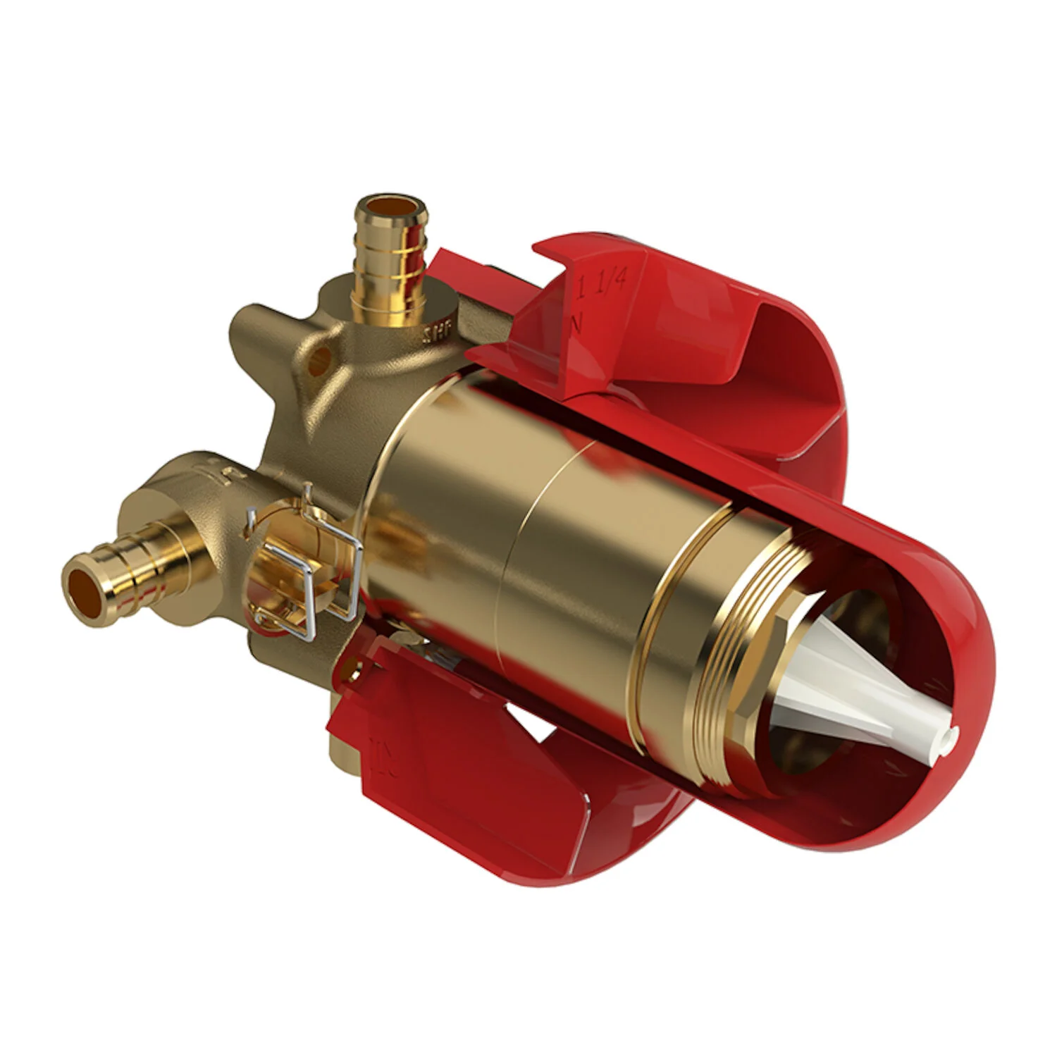 1/2-INCH TYPE P (PRESSURE BALANCE) ROUGH WITH PEX, WITHOUT CARTRIDGE