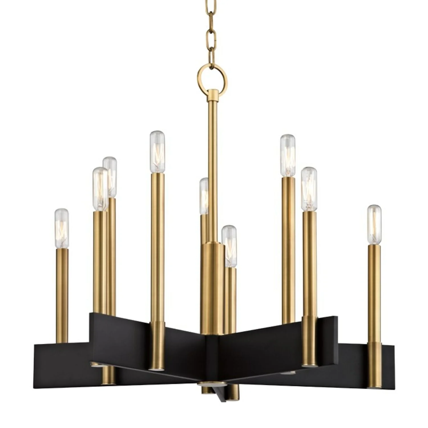 ABRAMS 10-LIGHT CHANDELIER, 8825