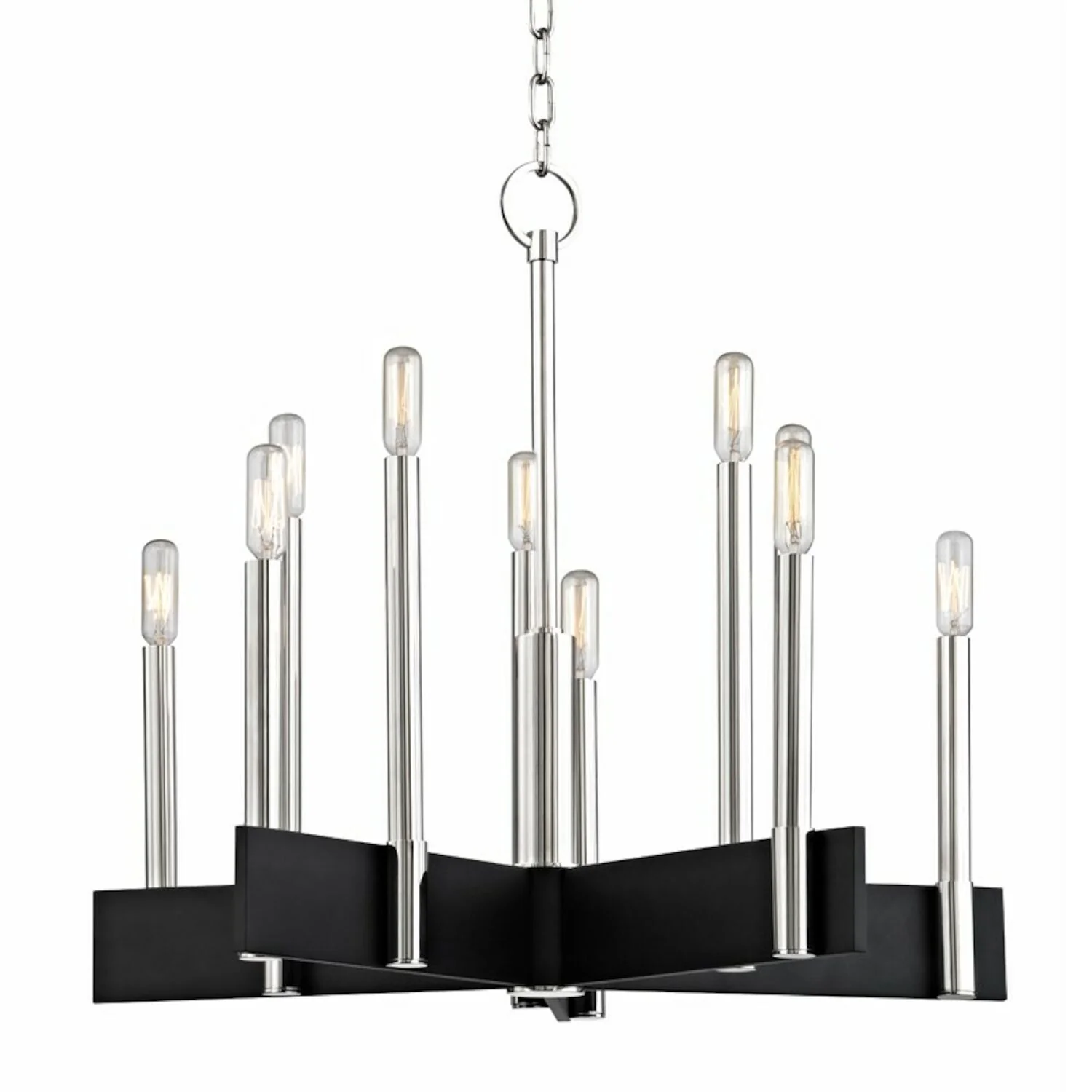 ABRAMS 10-LIGHT CHANDELIER, 8825 - Image 2