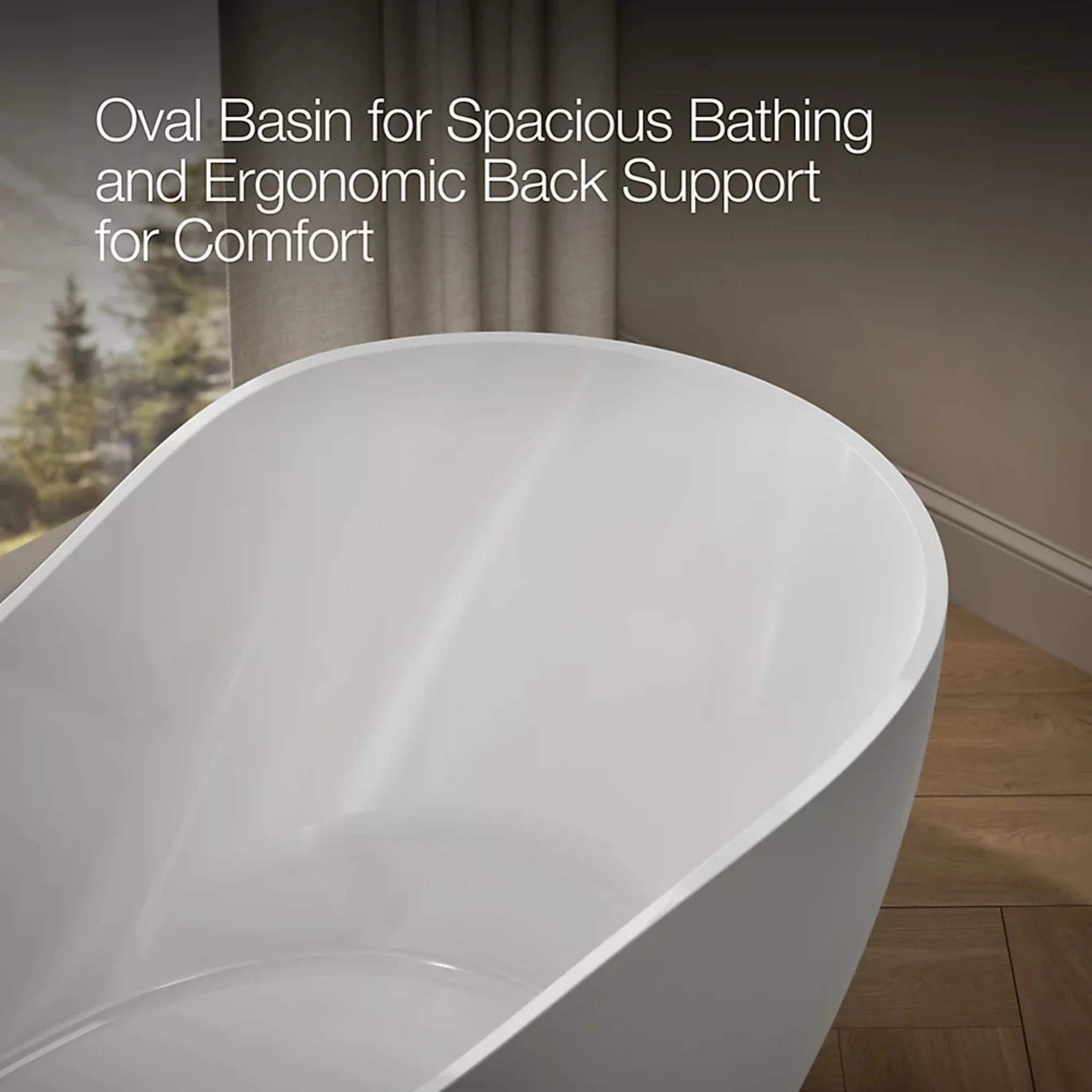 ABRAZO 66 X 32 INCHES FREESTANDING BATHTUB - Image 11