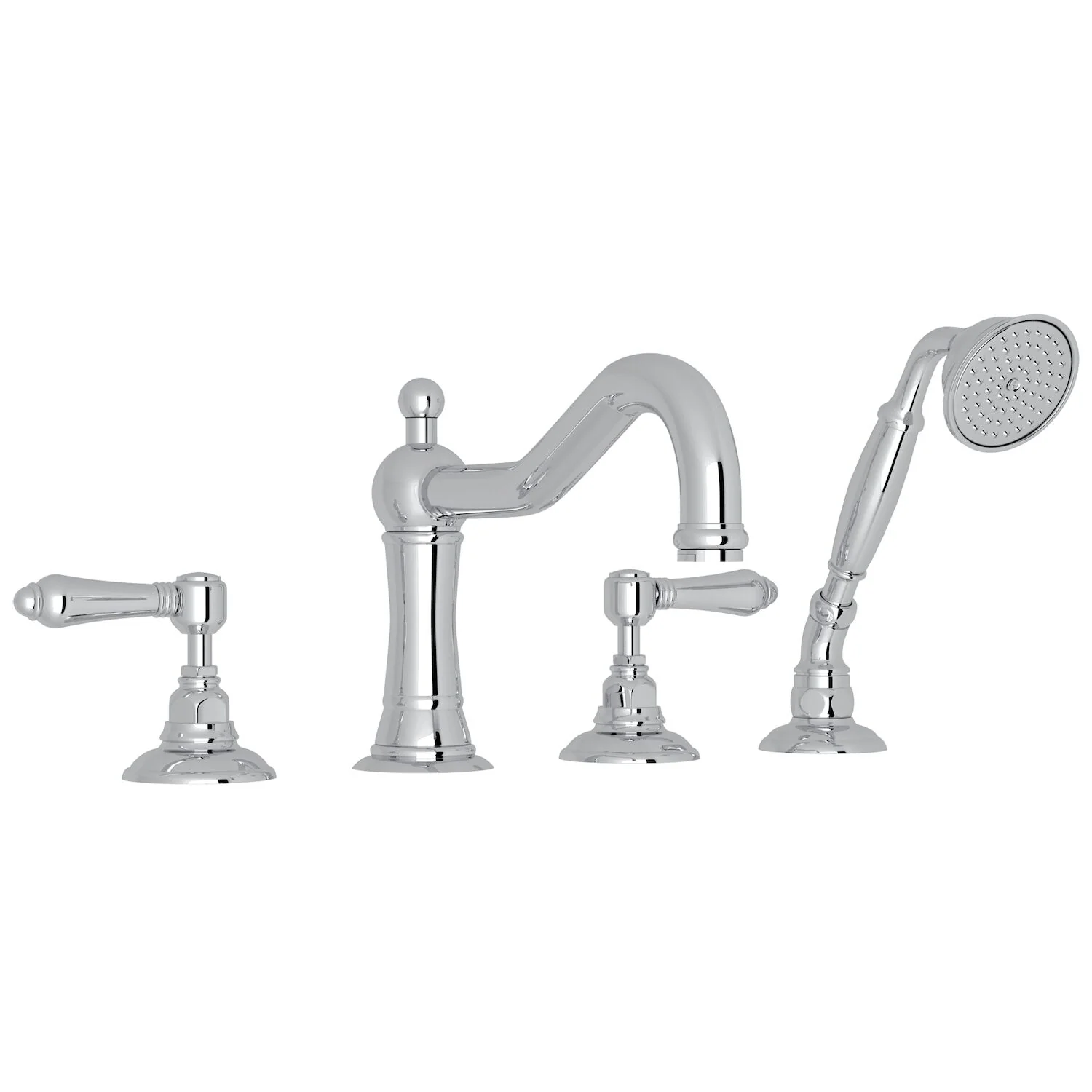 ACQUI® 4-HOLE DECK MOUNT TUB FILLER (LEVER HANDLE)