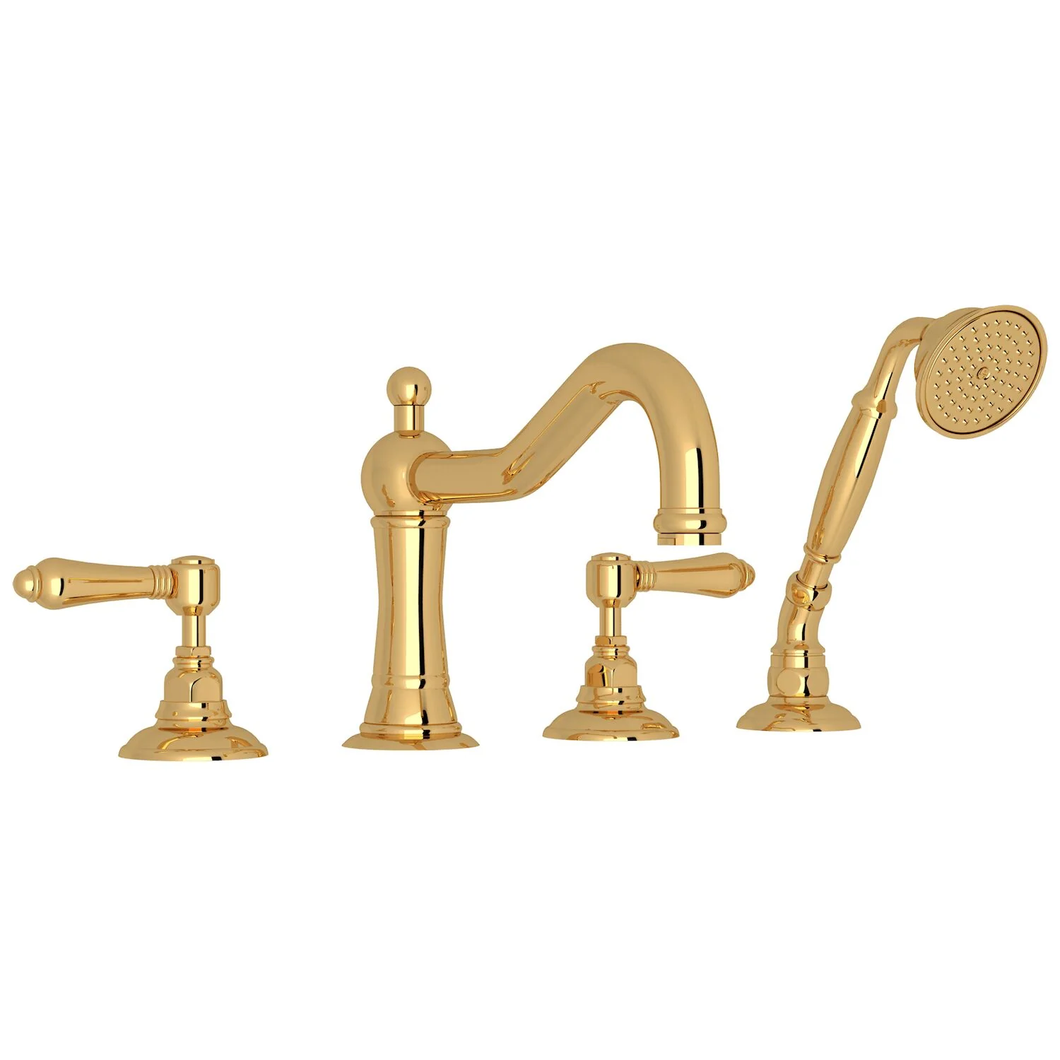 ACQUI® 4-HOLE DECK MOUNT TUB FILLER (LEVER HANDLE) - Image 2