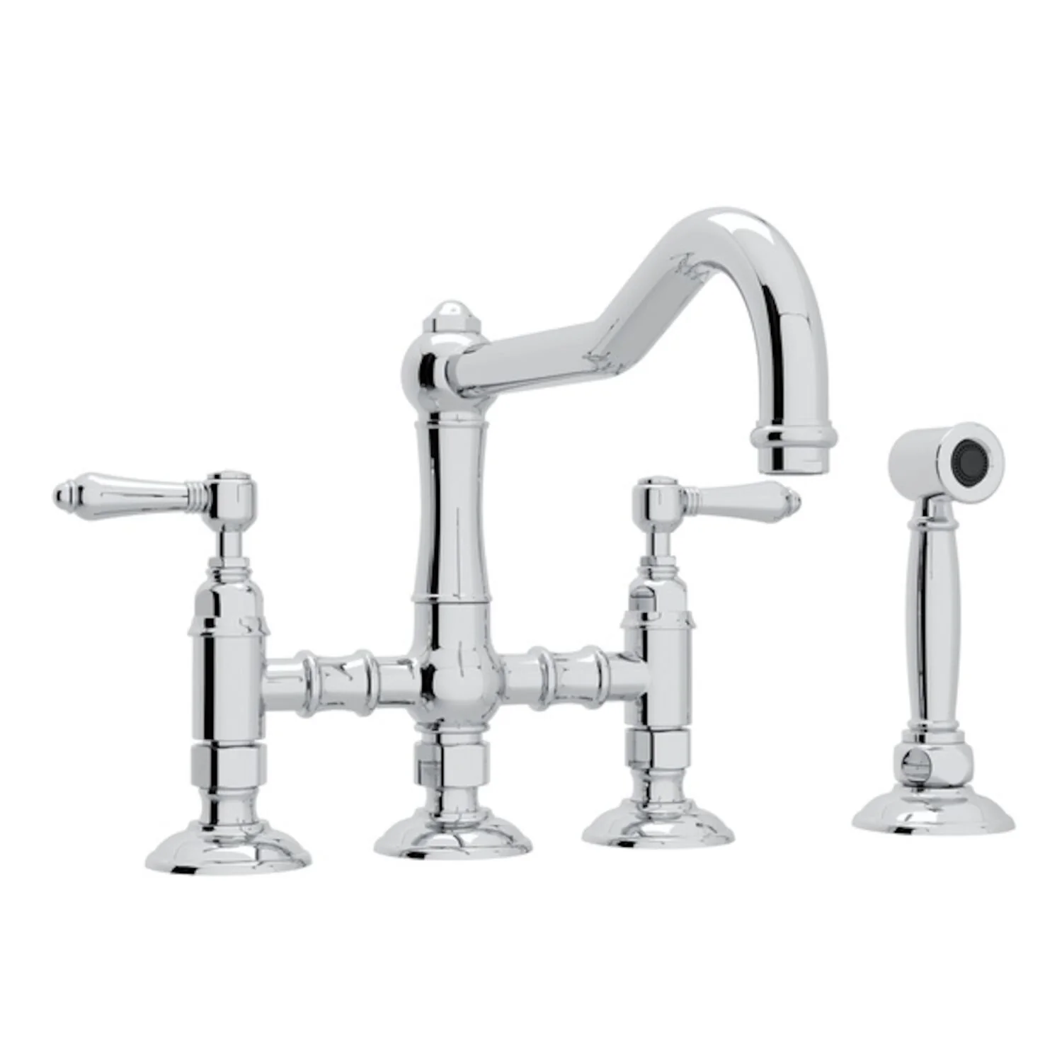 ACQUI® BRIDGE KITCHEN FAUCET WITH SIDE SPRAY (LEVER HANDLE) - Image 3