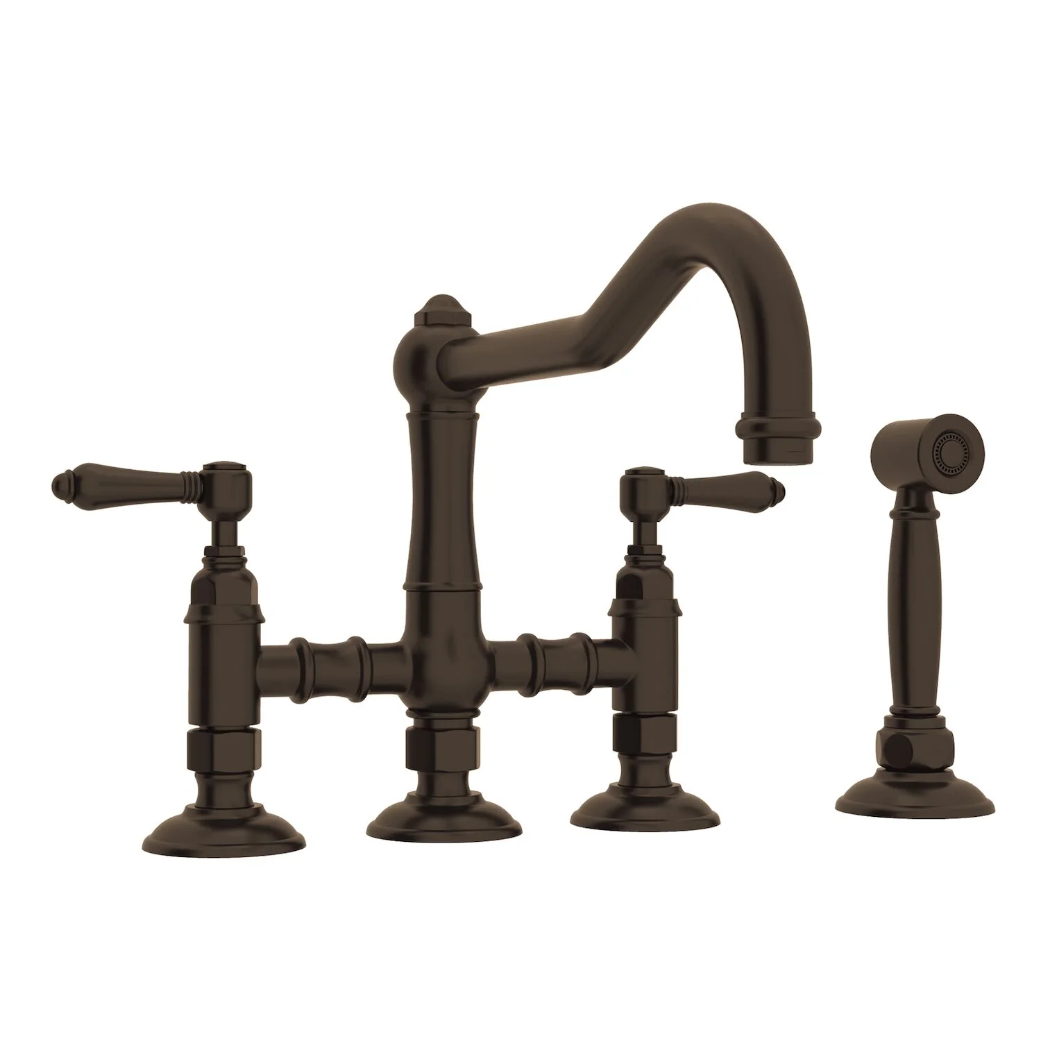 ACQUI® BRIDGE KITCHEN FAUCET WITH SIDE SPRAY (LEVER HANDLE) - Image 5