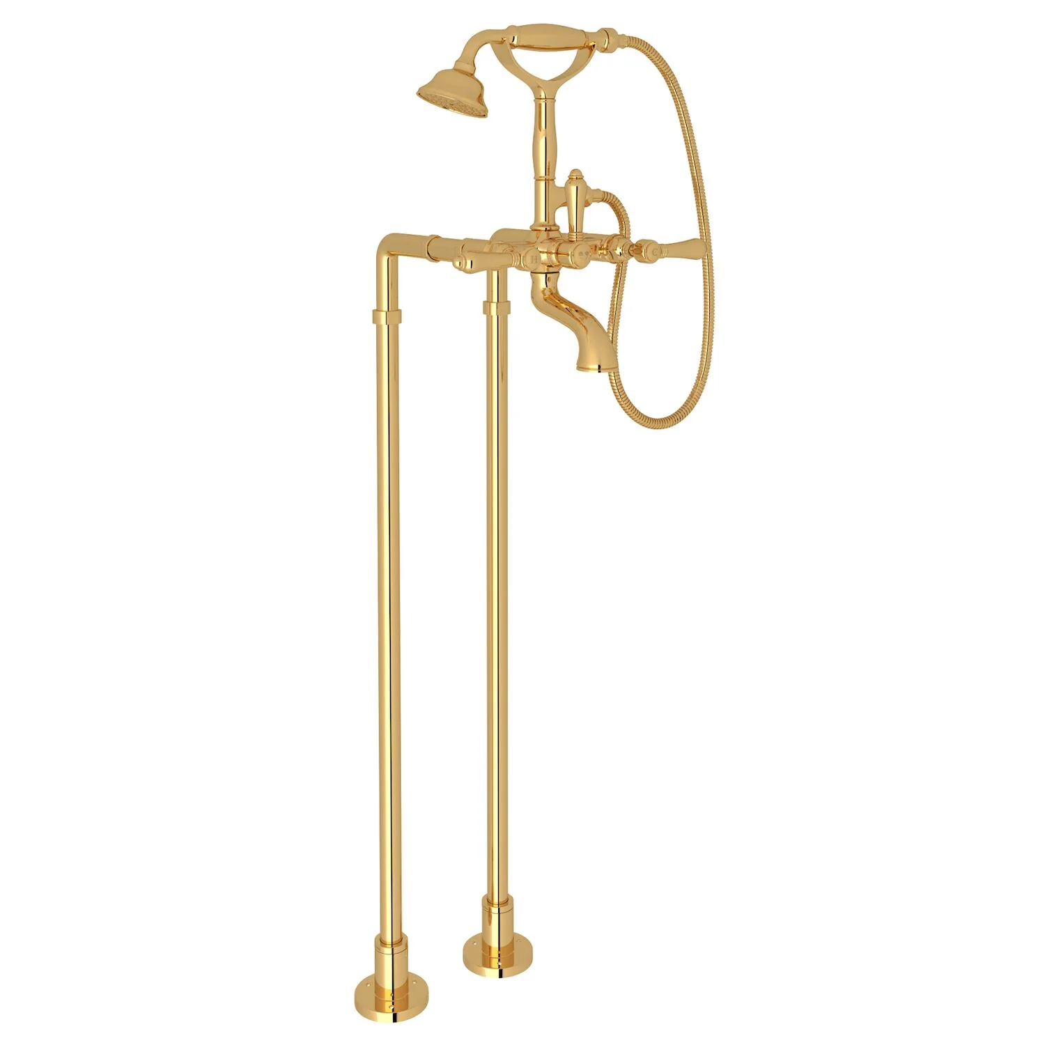 ACQUI FLOOR MOUNT TUB FILLER (LEVER HANDLE) - Image 2