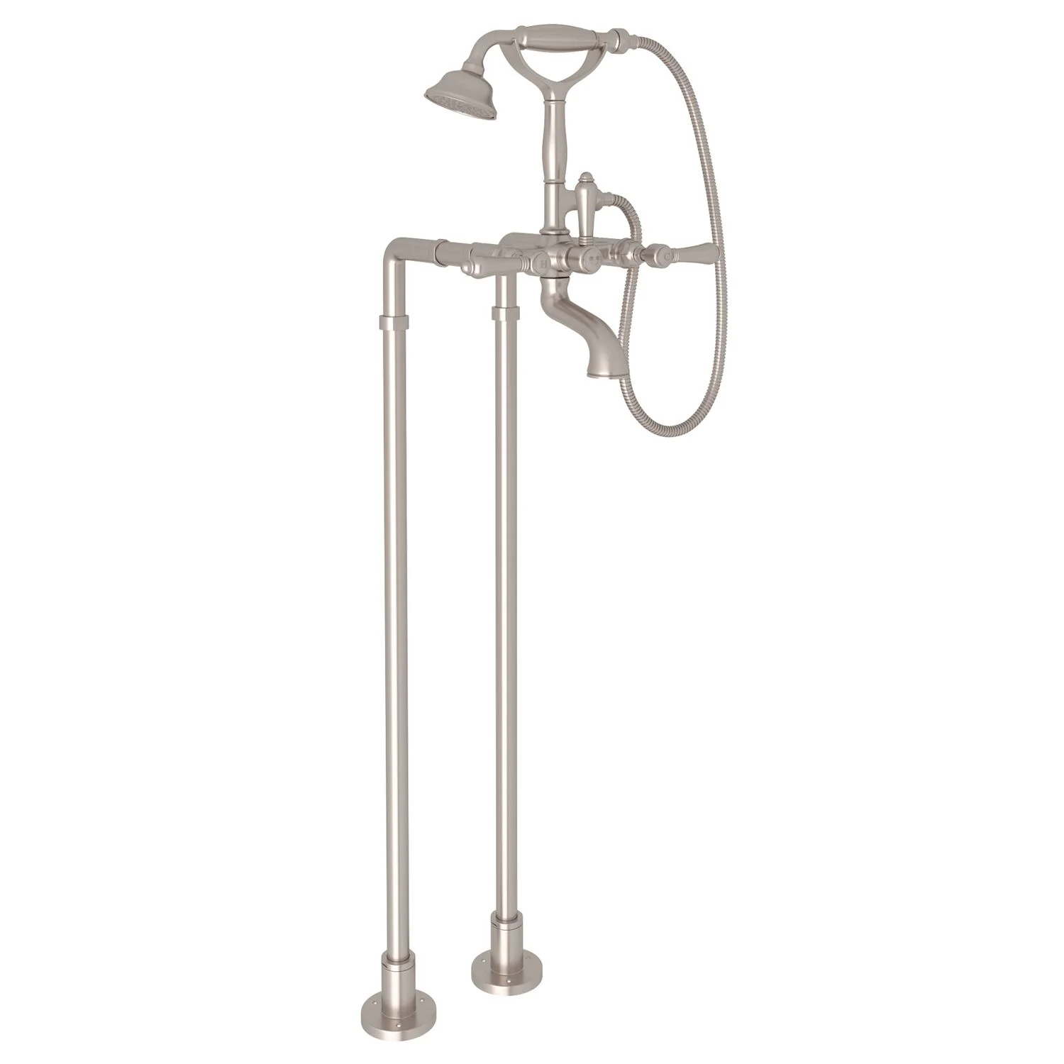 ACQUI FLOOR MOUNT TUB FILLER (LEVER HANDLE) - Image 4
