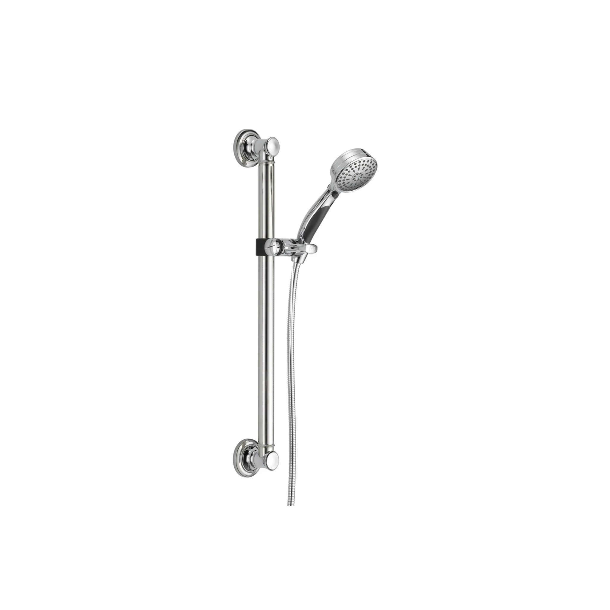 ACTIVTOUCH® 9-SETTING HAND SHOWER WITH TRADITIONAL SLIDE BAR / GRAB BAR IN CHROME