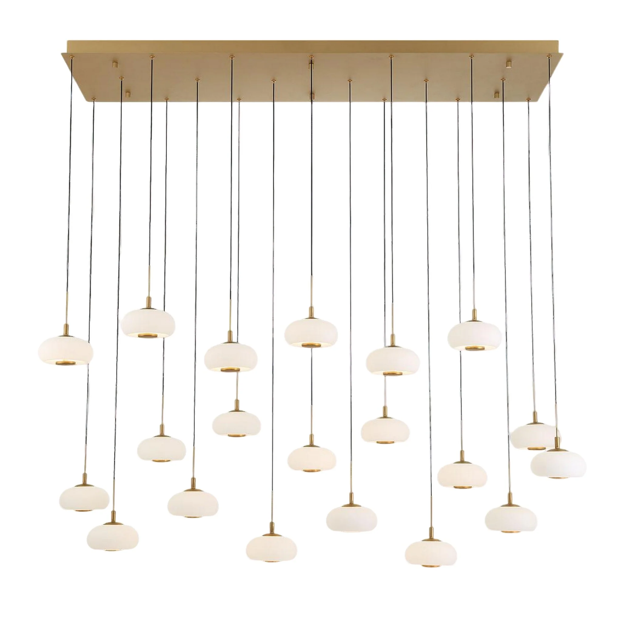 ADELFIA RECTANGULAR LED CHANDELIER (MULTIPLE SIZES) - Image 18