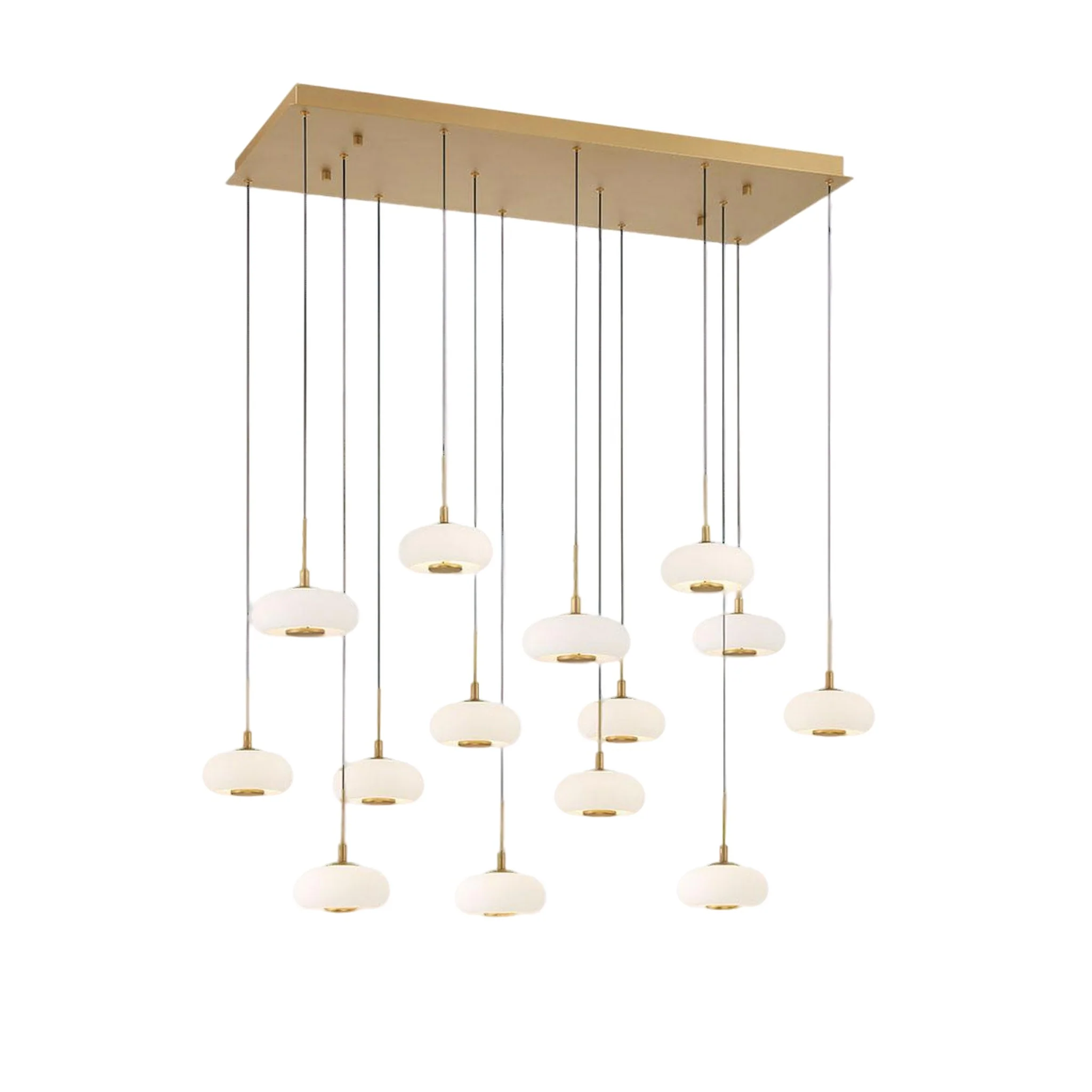 ADELFIA RECTANGULAR LED CHANDELIER (MULTIPLE SIZES) - Image 6