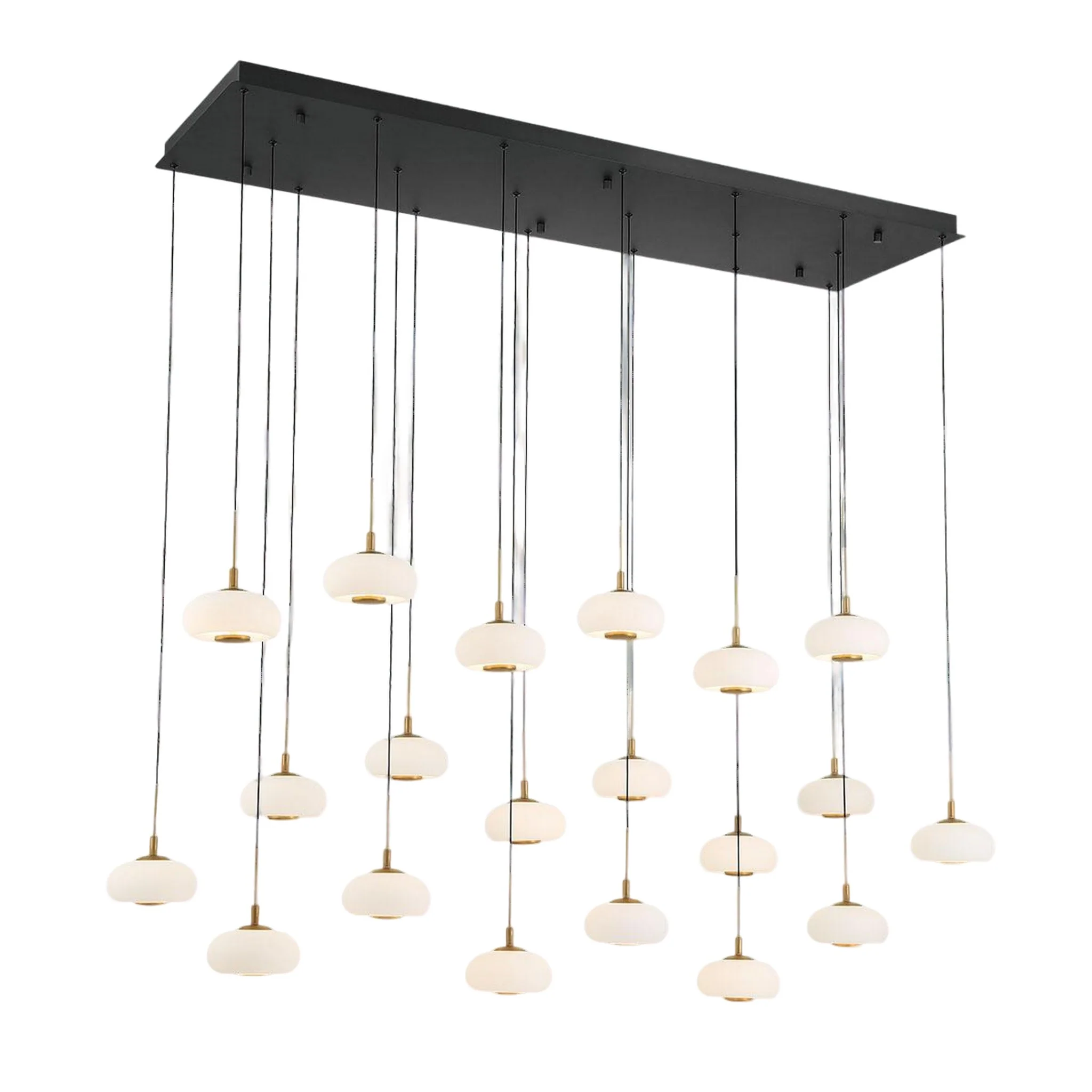 ADELFIA RECTANGULAR LED CHANDELIER (MULTIPLE SIZES) - Image 7