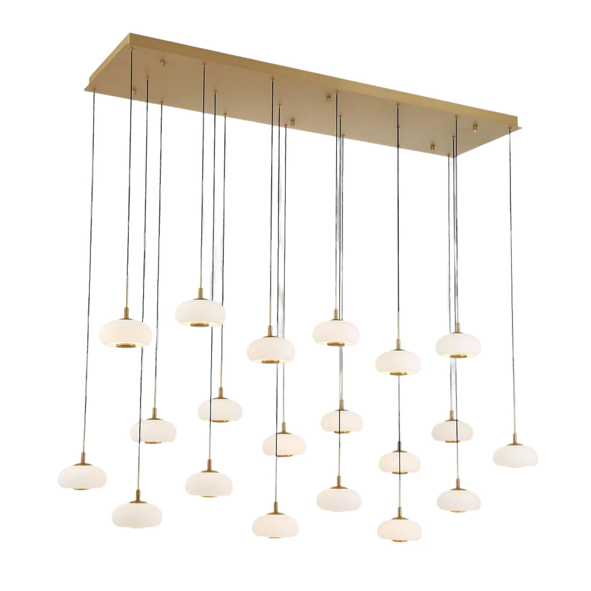 ADELFIA RECTANGULAR LED CHANDELIER (MULTIPLE SIZES) - Image 8