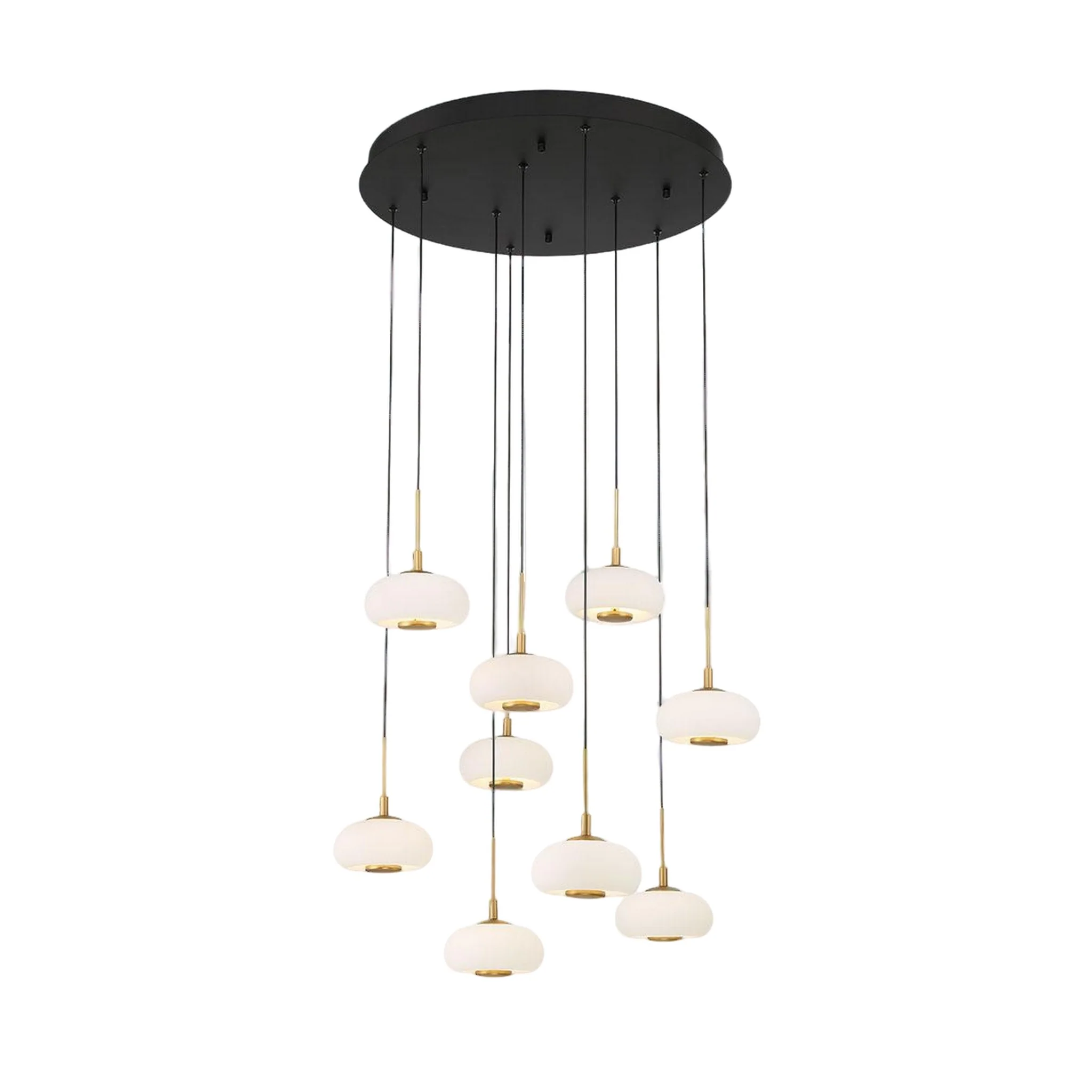 ADELFIA ROUND LED CHANDELIER (MULTIPLE SIZES) - Image 3