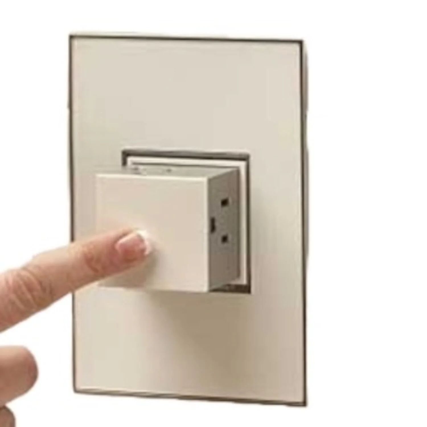 ADORNE 15A ONE-GANG POP-OUT OUTLET