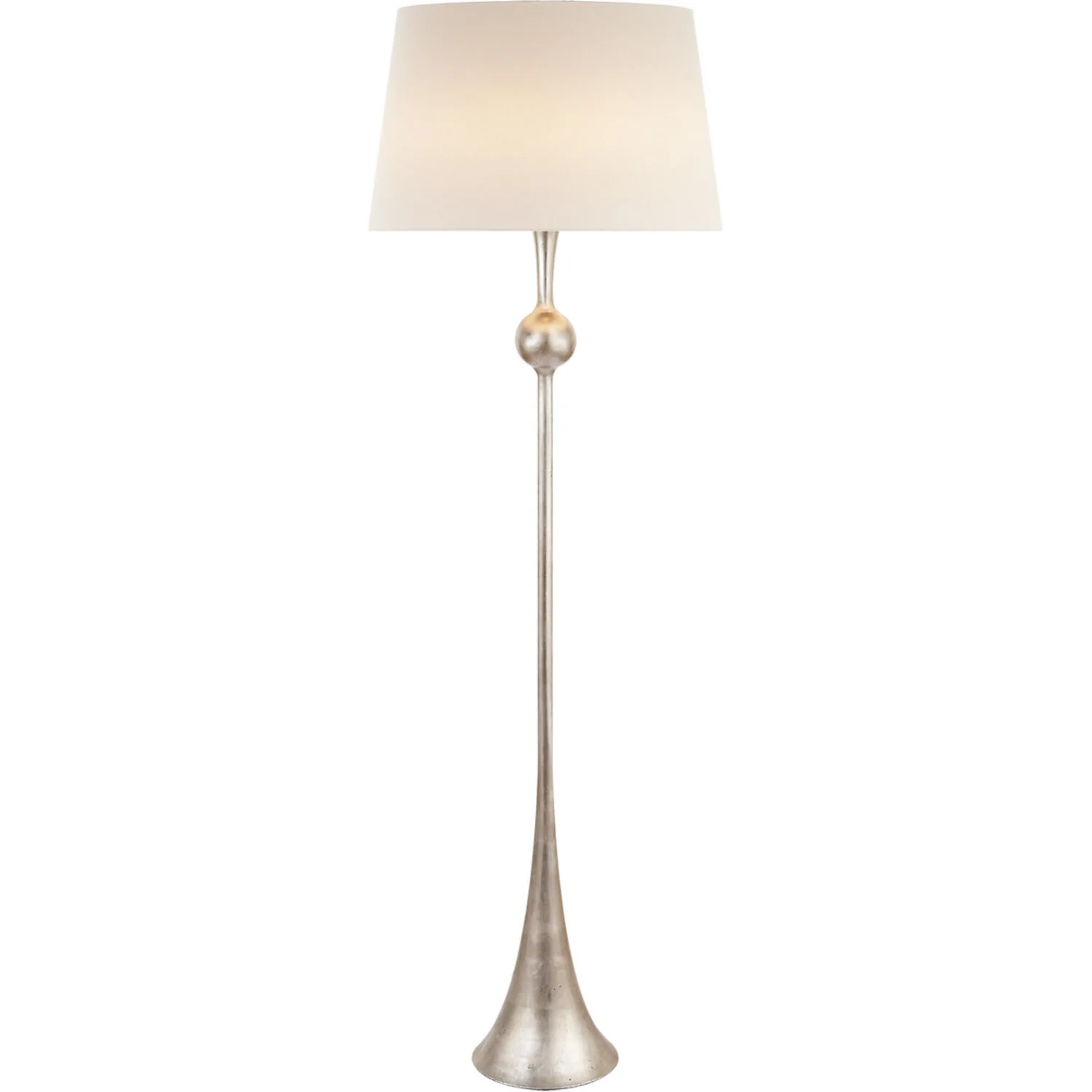 AERIN DOVER 1-LIGHT 64-INCH FLOOR LAMP WITH LINEN SHADE - Image 2