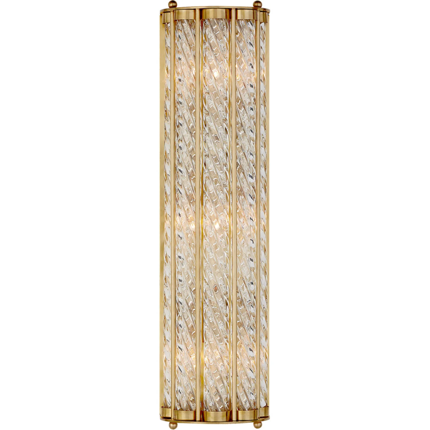 AERIN EATON 3-LIGHT 6-INCH WALL SCONCE LIGHT