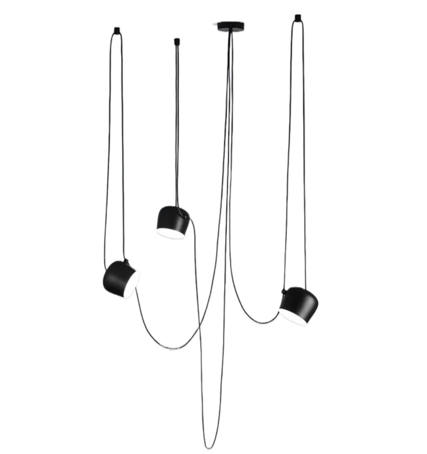 AIM SMALL - LED PENDANT LIGHT (SET OF 3 WITH MULTICANOPY) BY RONAN AND ERWAN BOUROULLEC