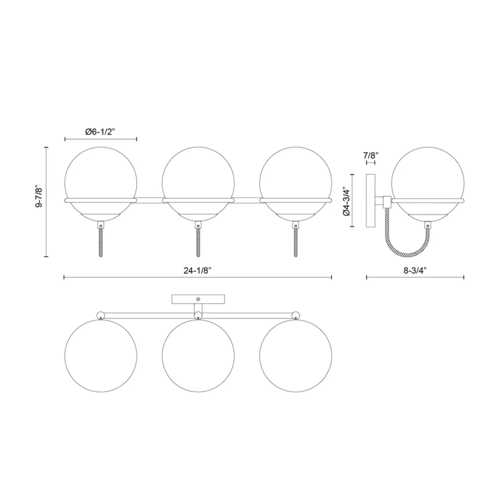 ALBA WALL/VANITY LIGHT (MULTIPLE SIZES) - Image 5