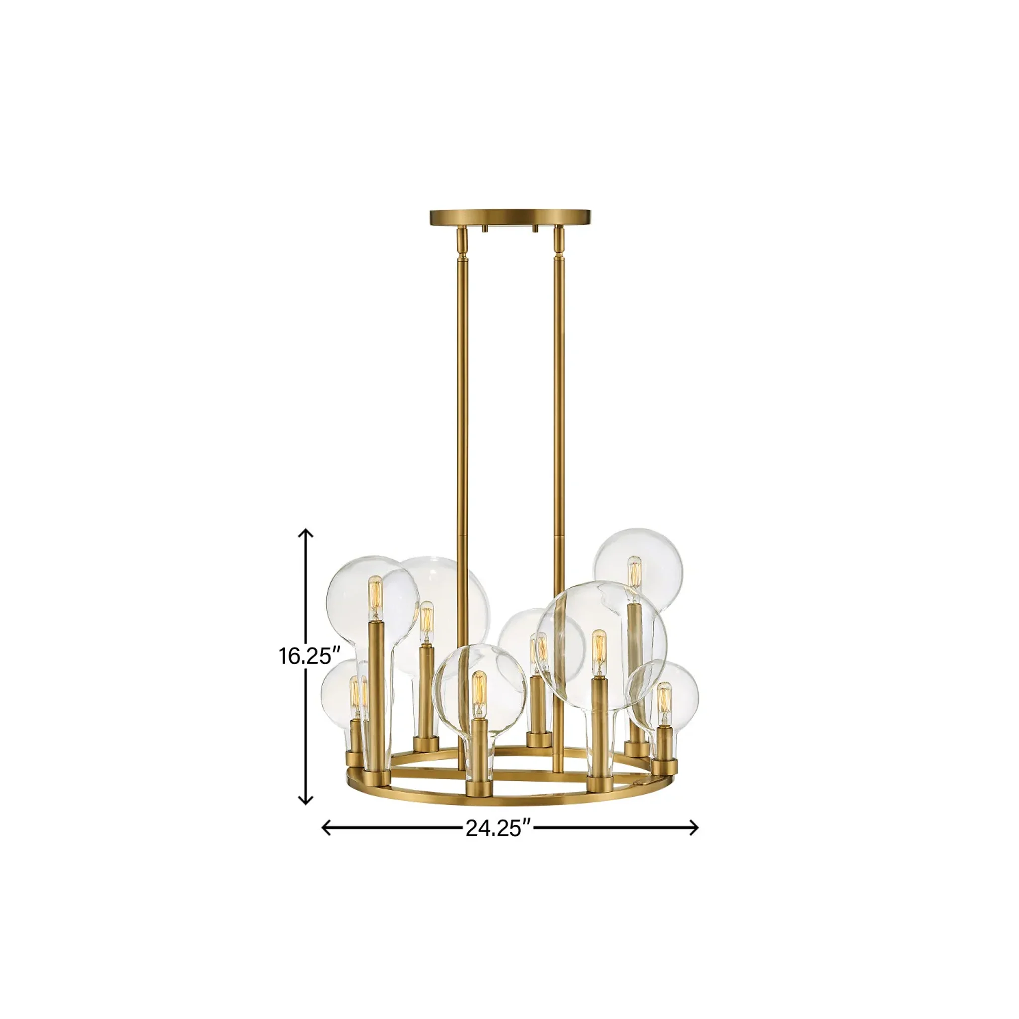 ALCHEMY SINGLE TIER CHANDELIER - Image 5