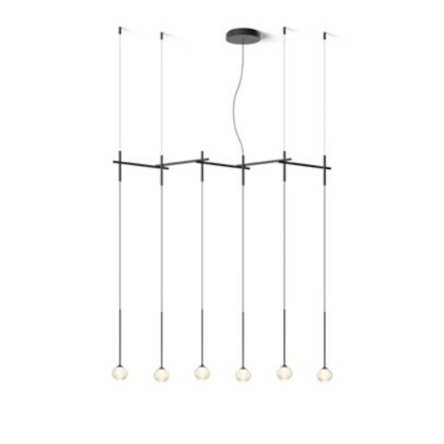 ALGORITHM 2700K LED LINEAR RECESSED PENDANT LIGHT, 0832