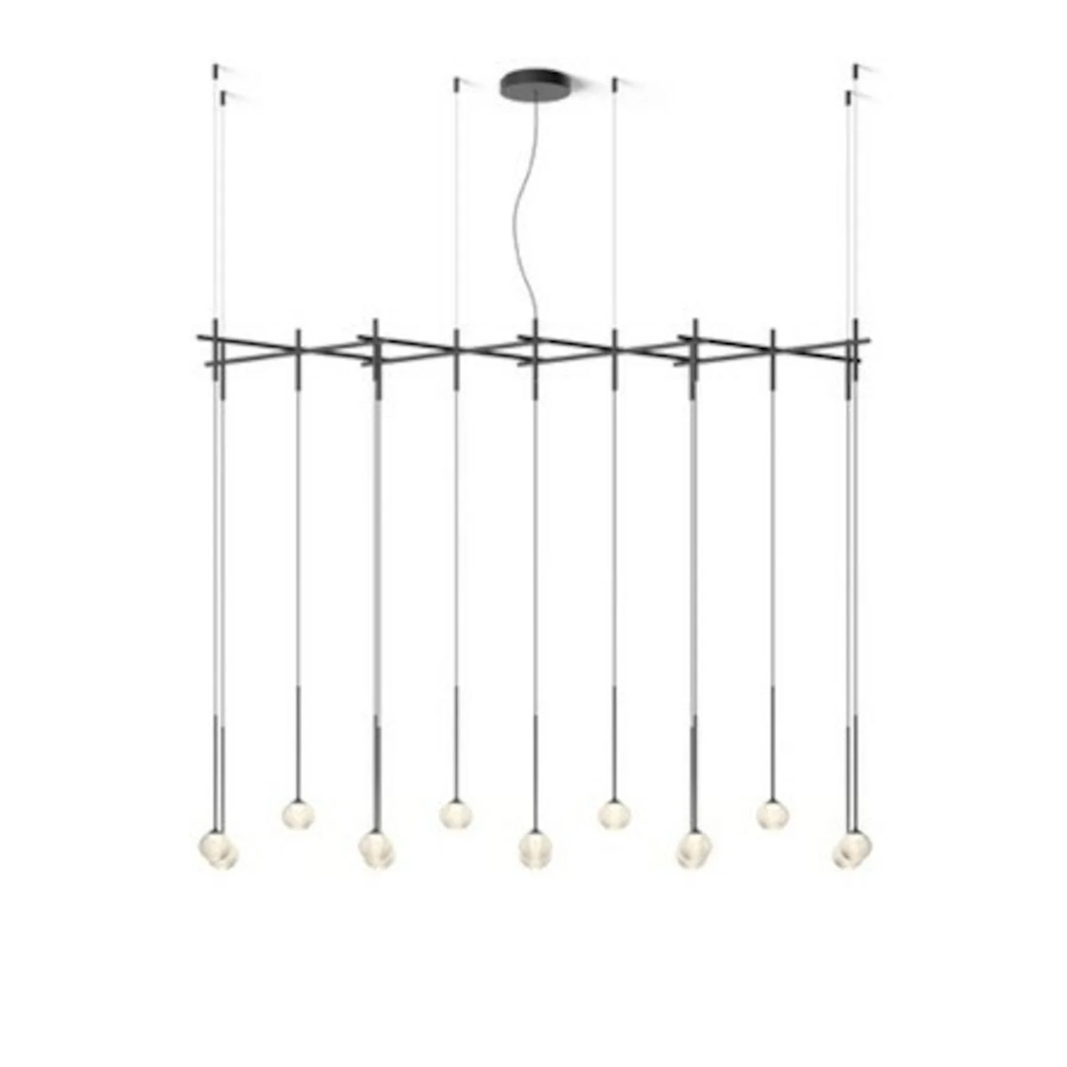 ALGORITHM 2700K LED LINEAR RECESSED PENDANT LIGHT, 0847