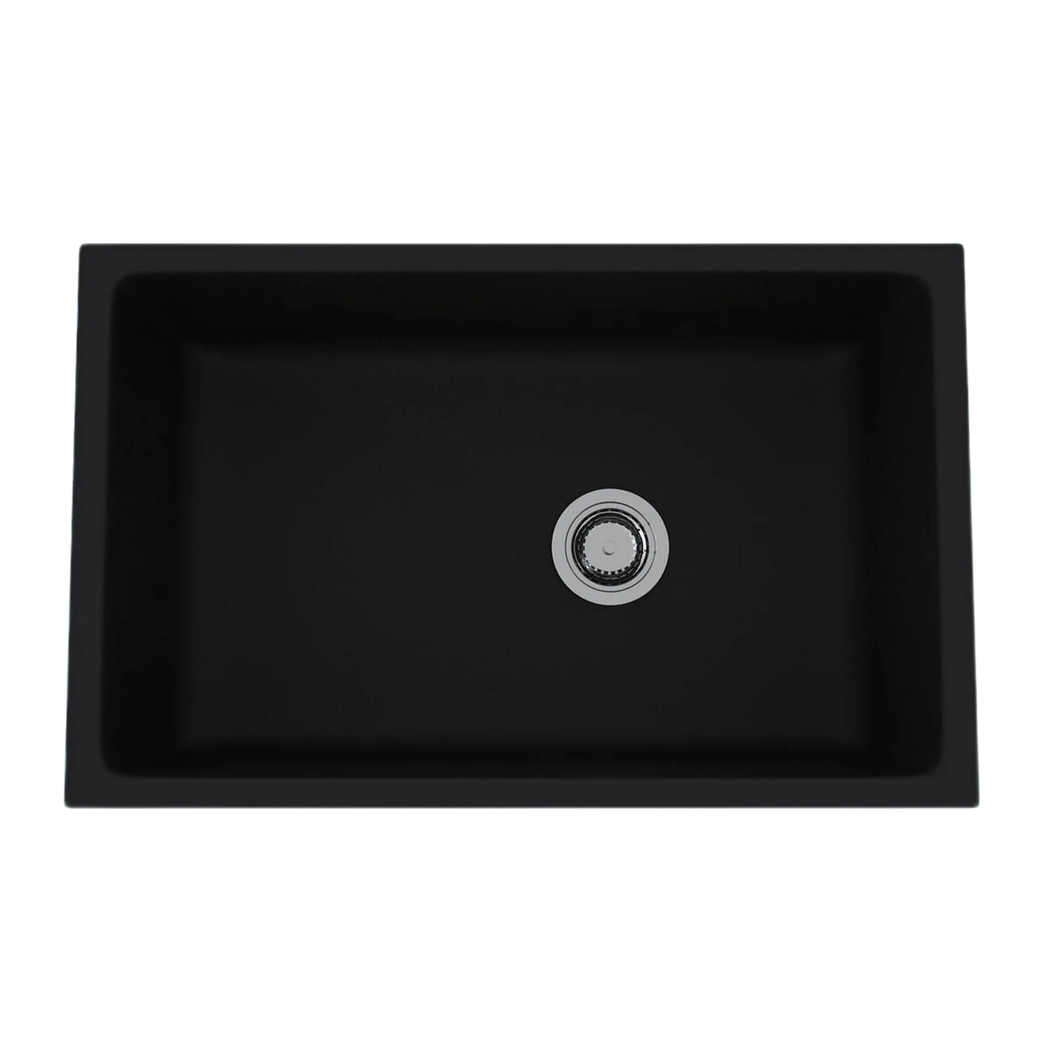 ALLIA 32" FIRECLAY SINGLE BOWL UNDERMOUNT KITCHEN SINK - Image 2