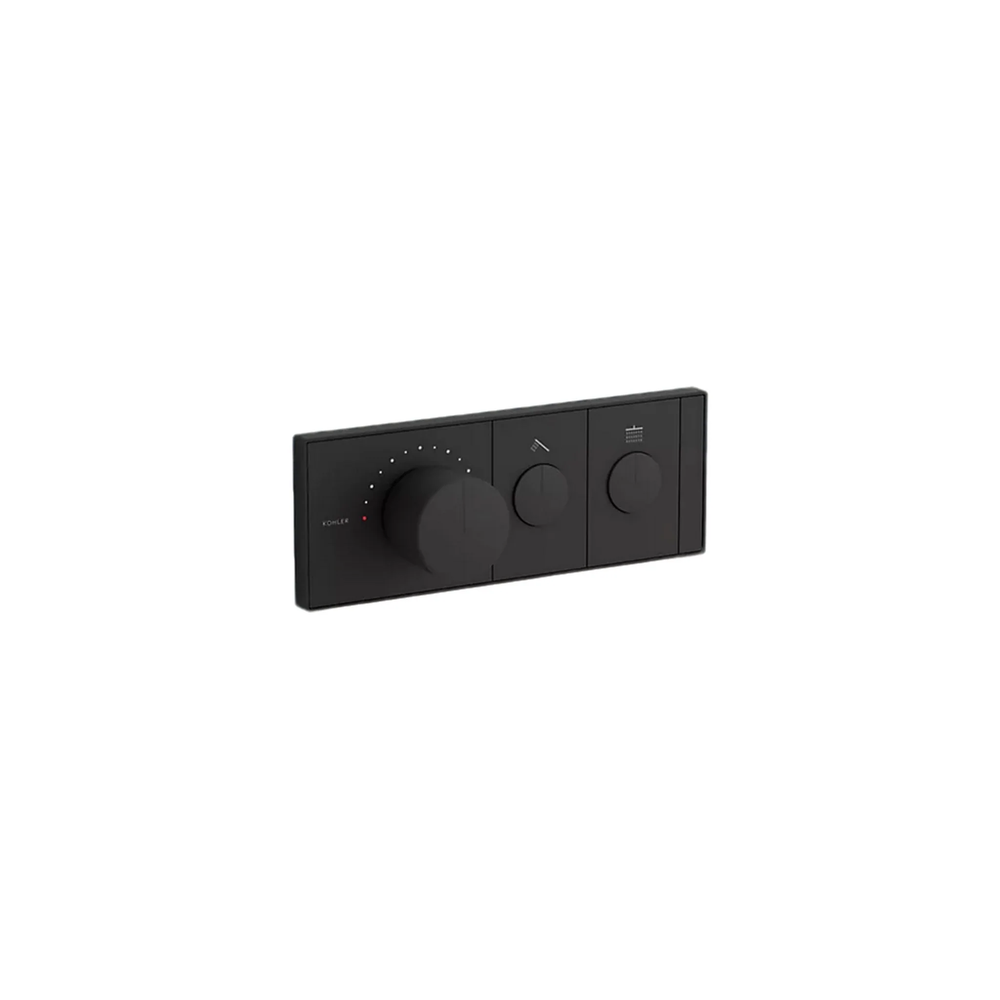 ANTHEM TWO-OUTLET RECESSED MECHANICAL THERMOSTATIC SHOWER VALVE CONTROL PANEL