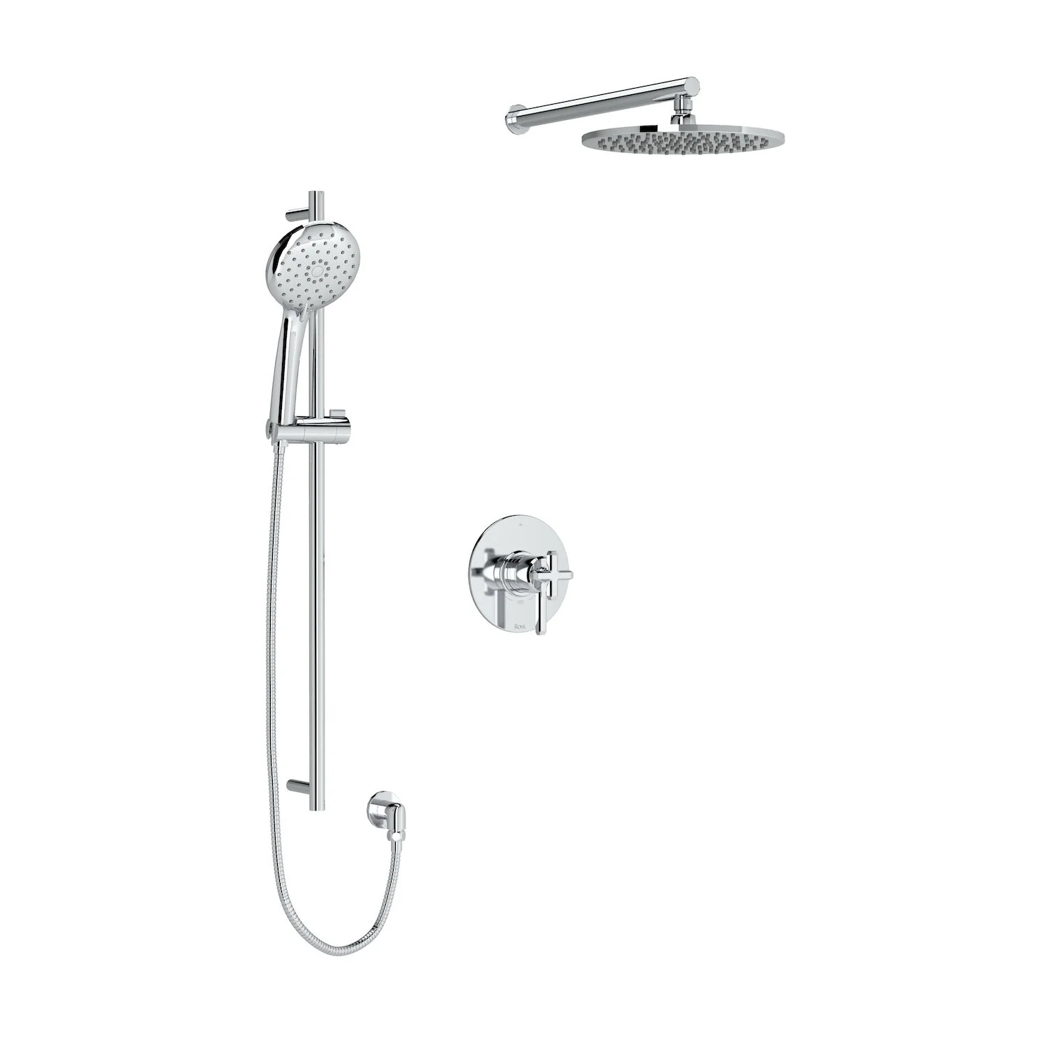 APOTHECARY 1/2" THERMOSTATIC & PRESSURE BALANCE 3 FUNCTION SYSTEM TRIM WITH INTEGRATED VOLUME CONTROL - Image 2