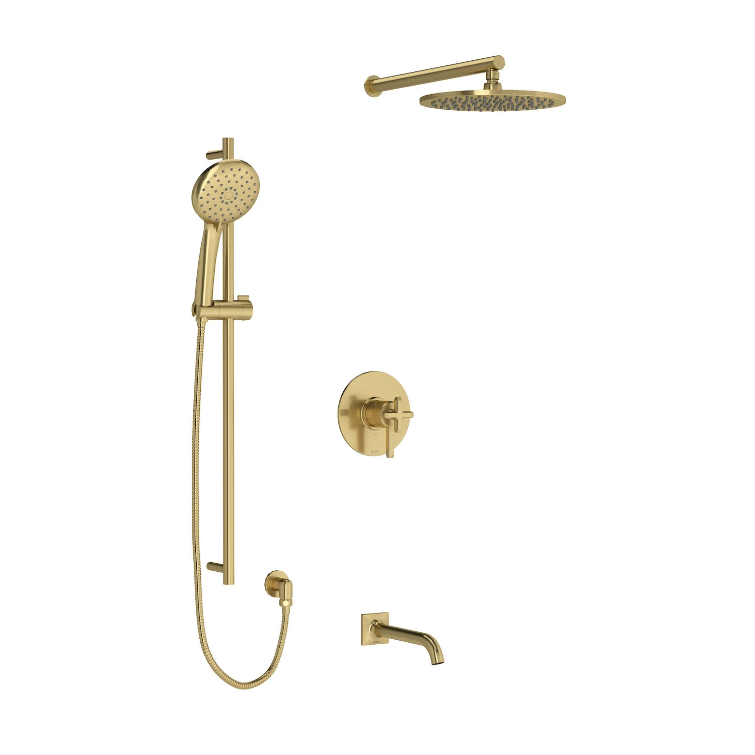 APOTHECARY 1/2" THERMOSTATIC & PRESSURE BALANCE 3 FUNCTION SYSTEM WITH INTEGRATED VOLUME CONTROL