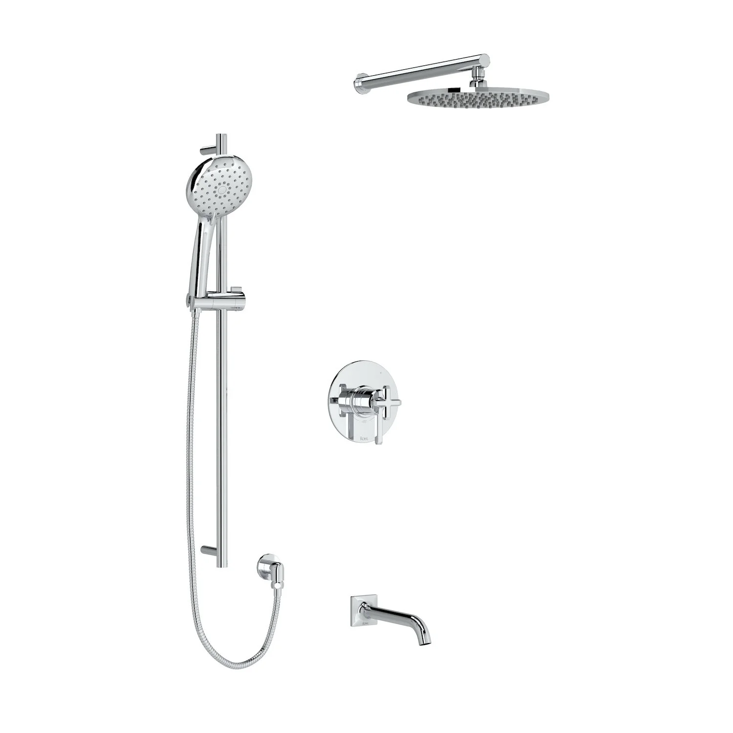 APOTHECARY 1/2" THERMOSTATIC & PRESSURE BALANCE 3 FUNCTION SYSTEM WITH INTEGRATED VOLUME CONTROL - Image 2