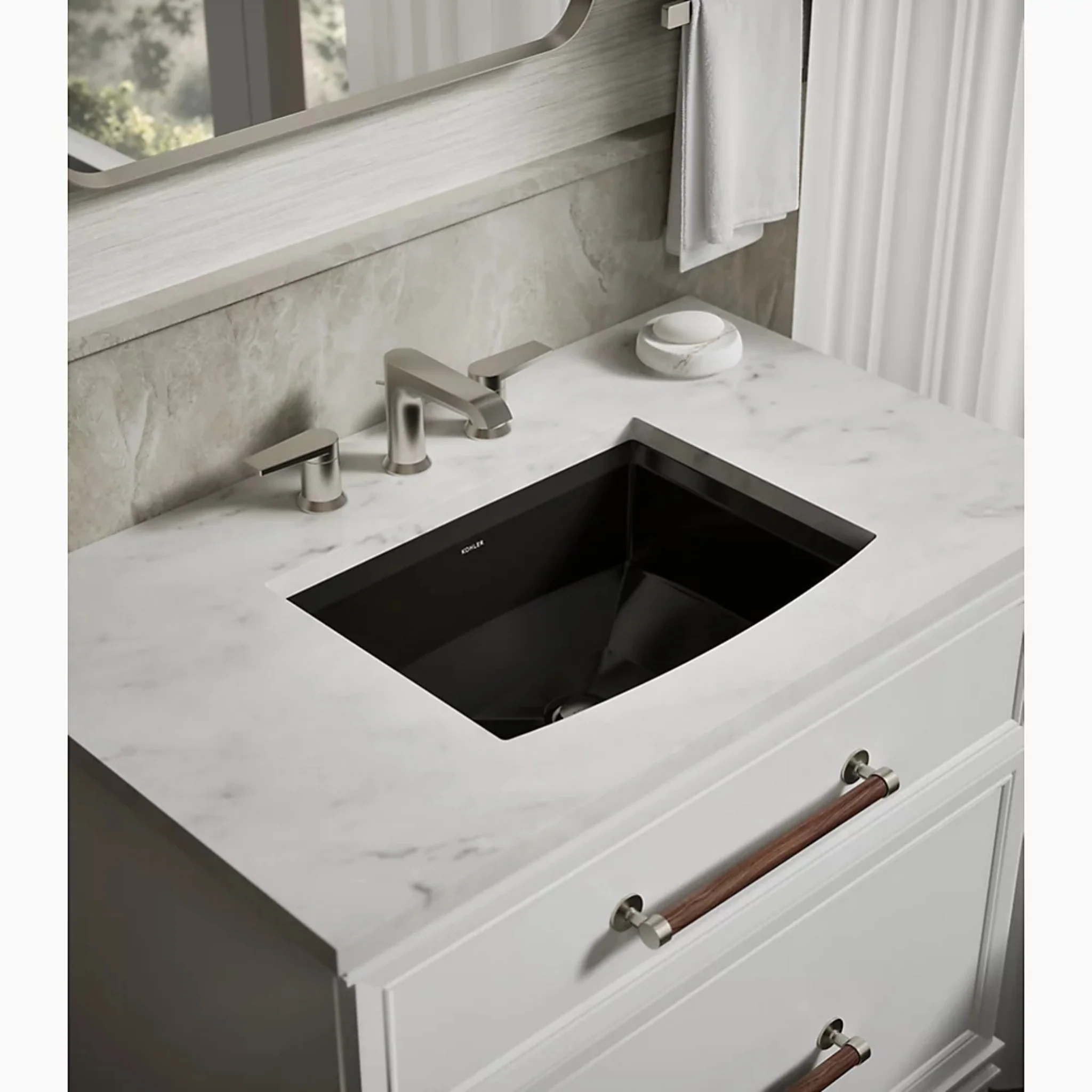 ARCHER 20-INCH RECTANGULAR UNDERMOUNT BATHROOM SINK - Image 22