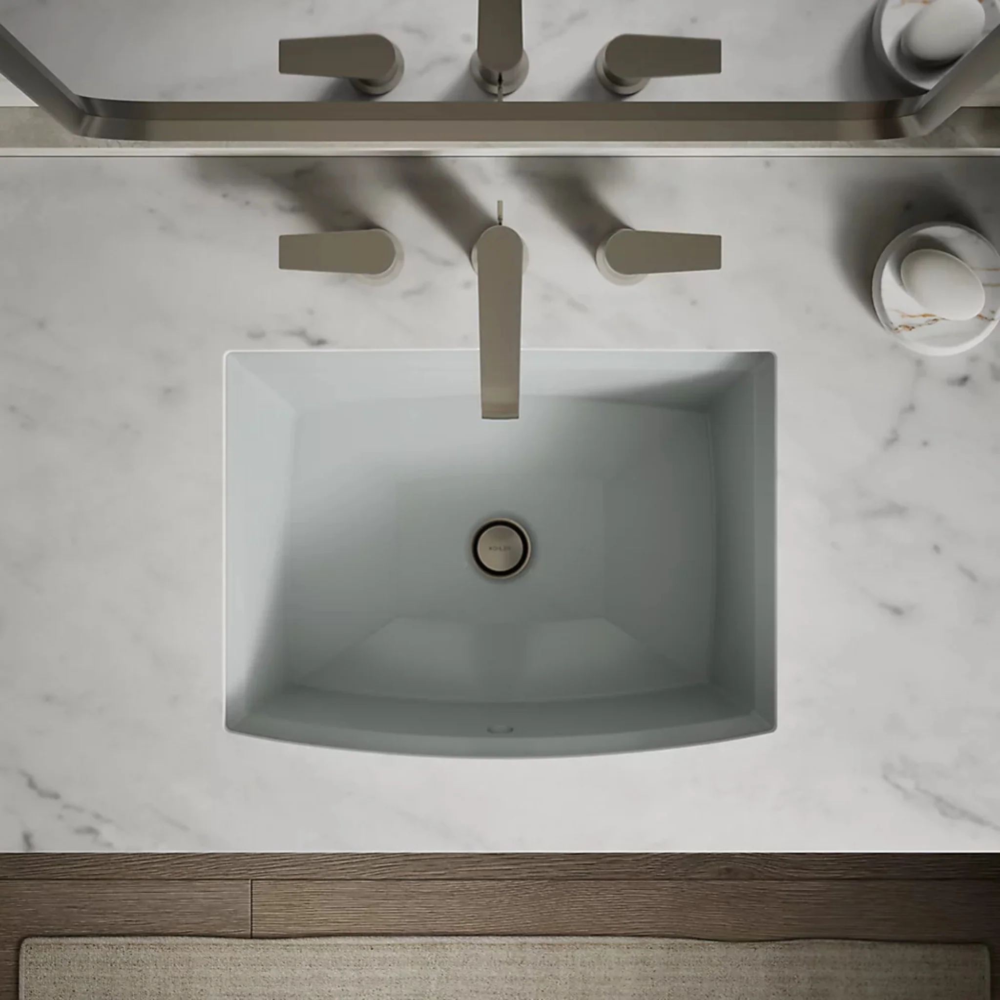 ARCHER 20-INCH RECTANGULAR UNDERMOUNT BATHROOM SINK - Image 23