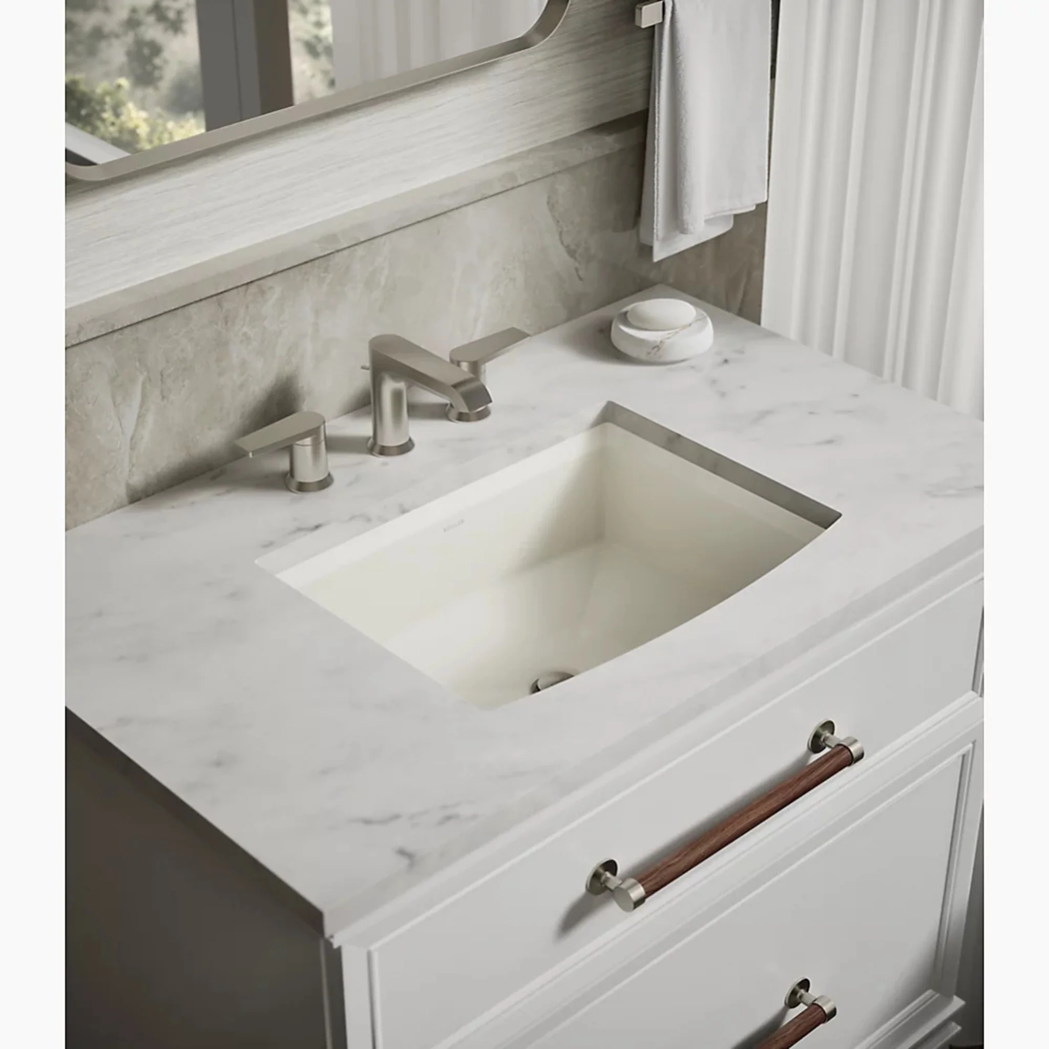 ARCHER 20-INCH RECTANGULAR UNDERMOUNT BATHROOM SINK - Image 27