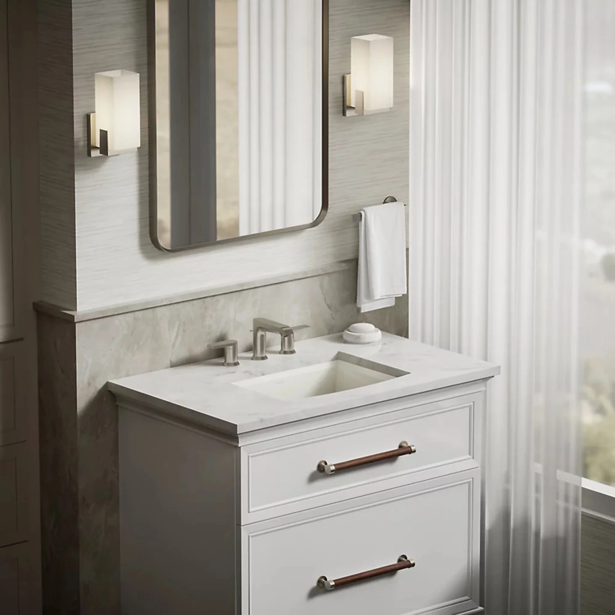 ARCHER 20-INCH RECTANGULAR UNDERMOUNT BATHROOM SINK - Image 28