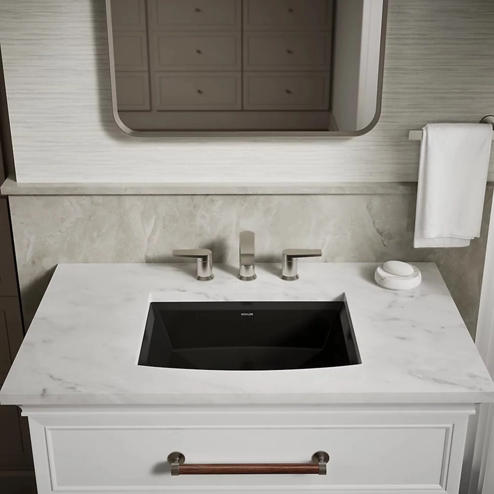 ARCHER 20-INCH RECTANGULAR UNDERMOUNT BATHROOM SINK - Image 33