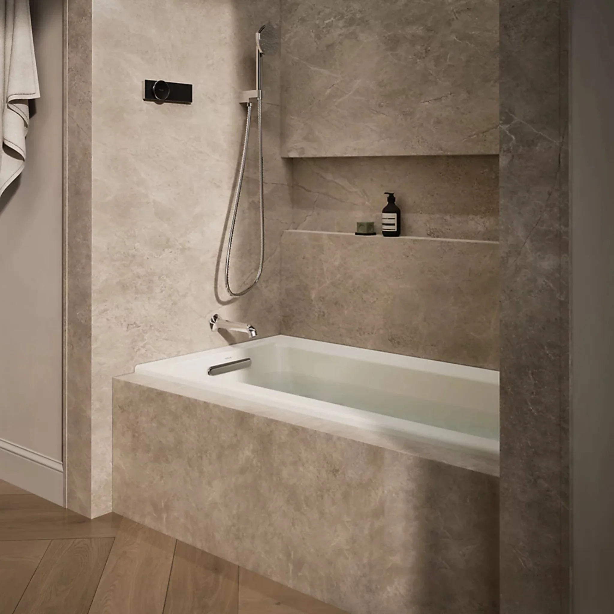 ARCHER 60 X 30 INCHES ALCOVE BATHTUB WITH INTEGRAL FLANGE - Image 23
