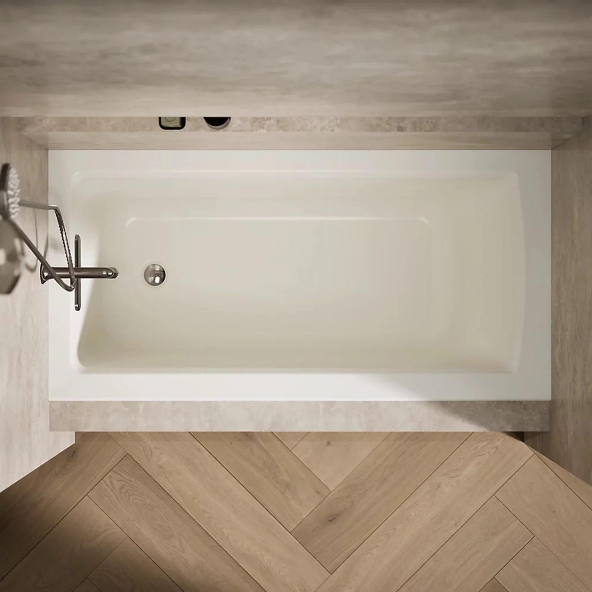 ARCHER 60 X 30 INCHES ALCOVE BATHTUB WITH INTEGRAL FLANGE - Image 24