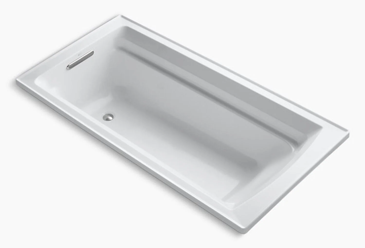 ARCHERĀ® 72 X 36 INCHES DROP IN BATHTUB WITH BASKĀ® HEATED SURFACE AND REVERSIBLE DRAIN