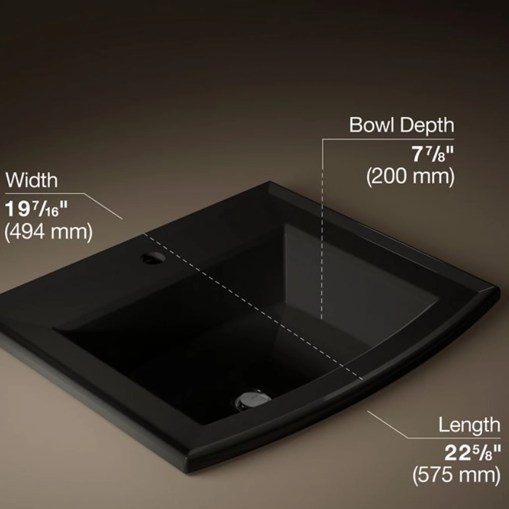 ARCHER® DROP-IN BATHROOM SINK - Image 4