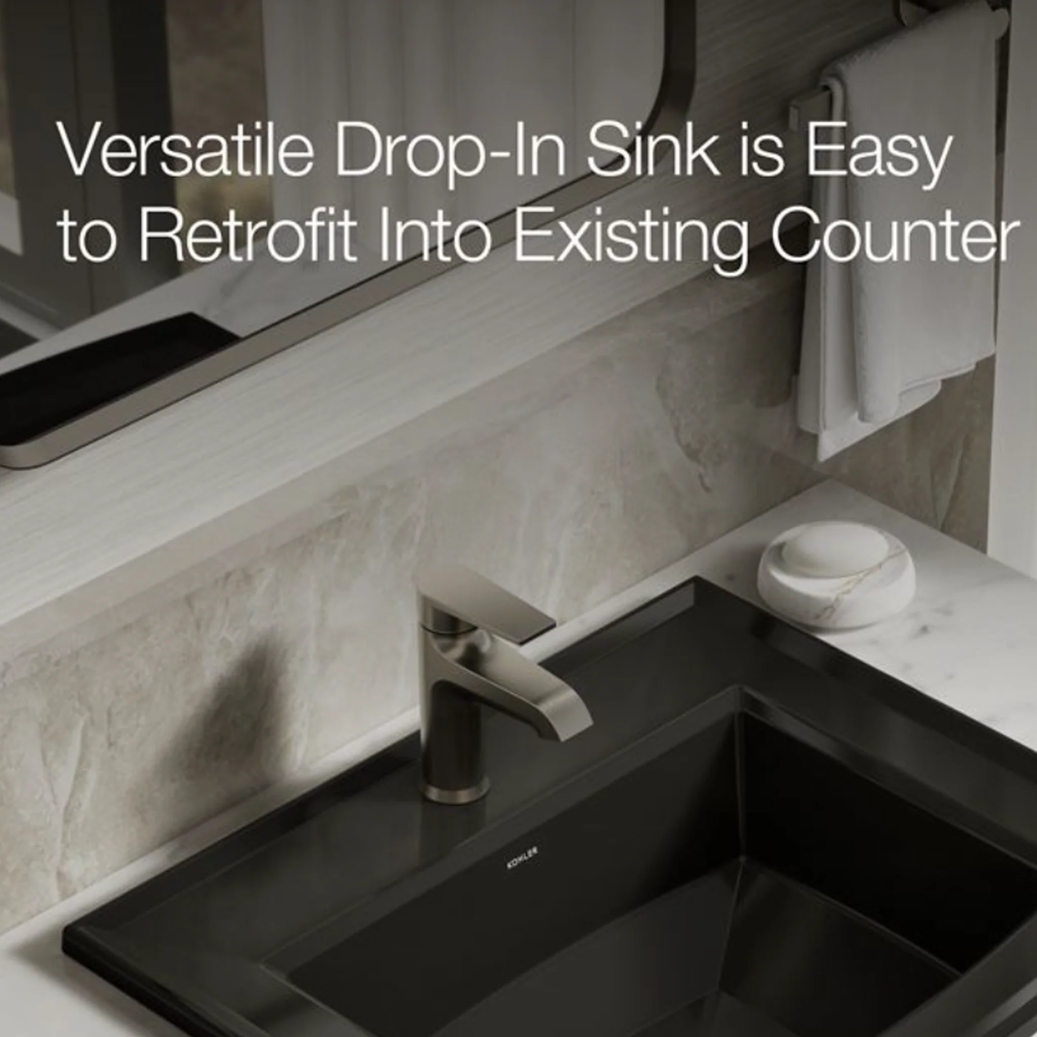 ARCHER® DROP-IN BATHROOM SINK - Image 5