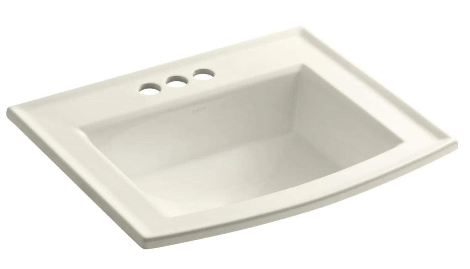 ARCHER® DROP IN BATHROOM SINK WITH 4-INCH CENTERSET FAUCET HOLES - Image 2