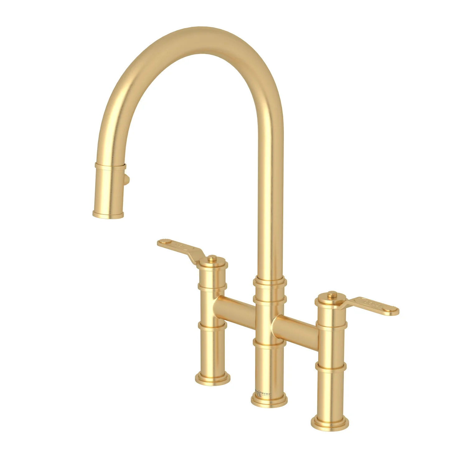 ARMSTRONG PULL-DOWN BRIDGE KITCHEN FAUCET WITH C-SPOUT - Image 3