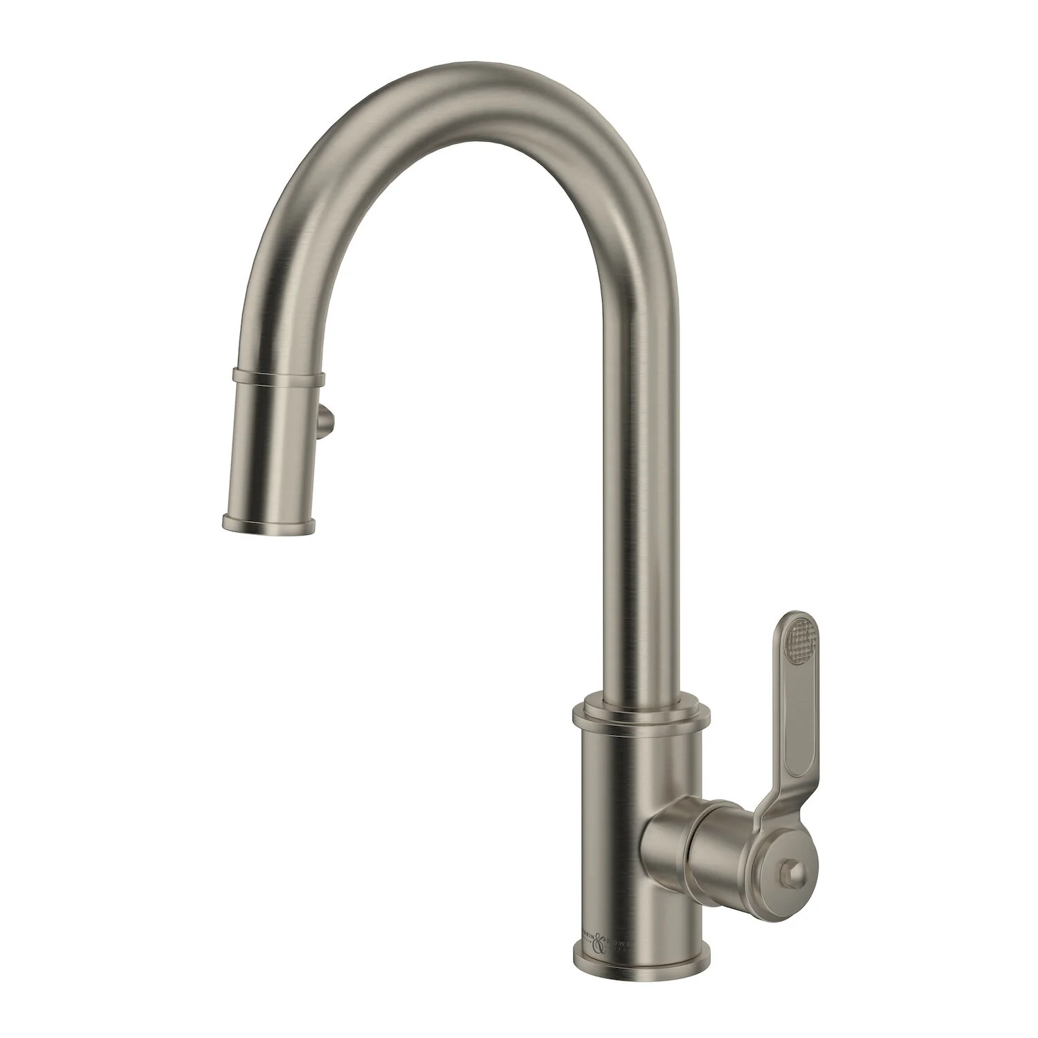 ARMSTRONG PULL-DOWN KITCHEN FAUCET WITH C-SPOUT