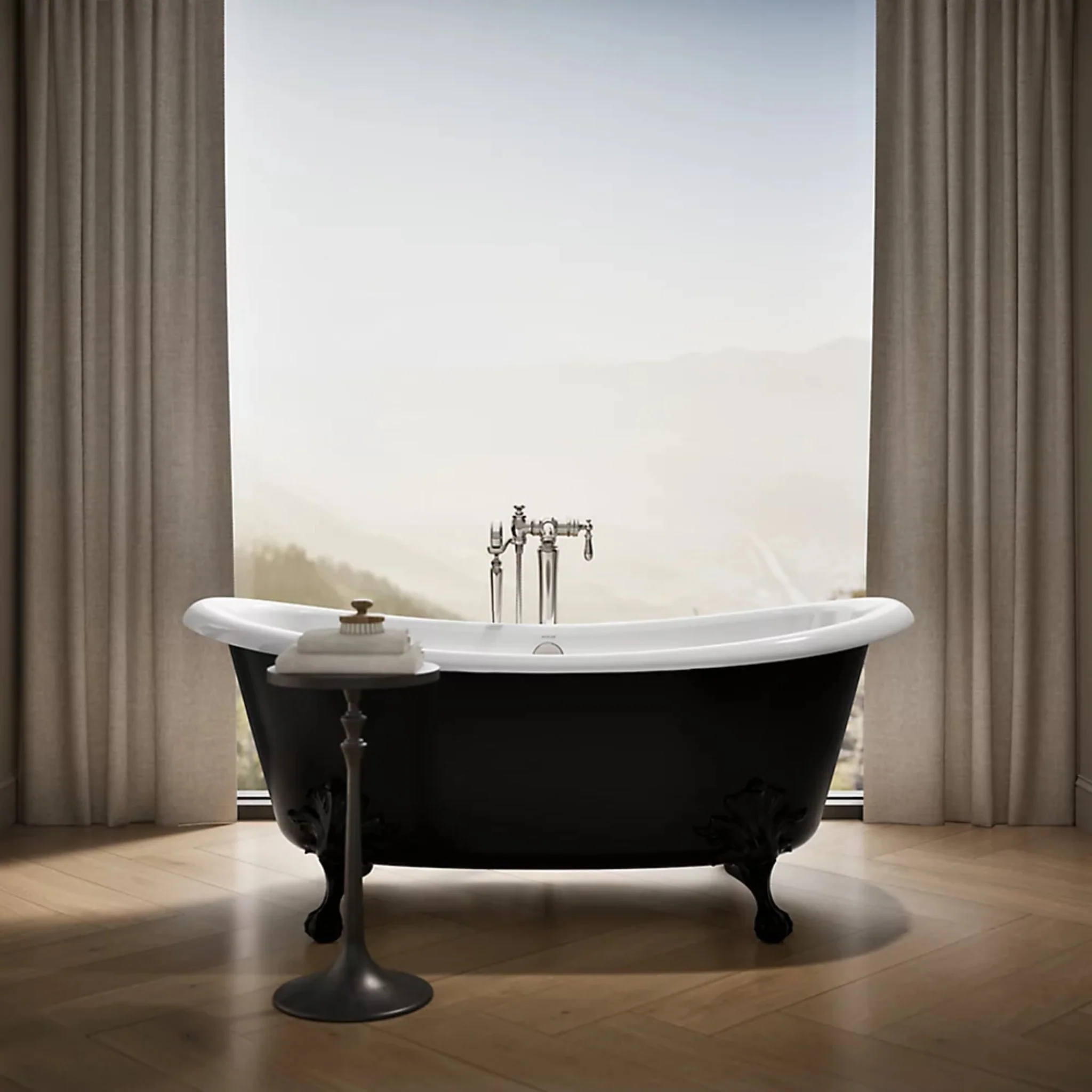 ARTIFACTS 66 X 32 INCHES FREESTANDING OVAL BATHTUB - Image 15
