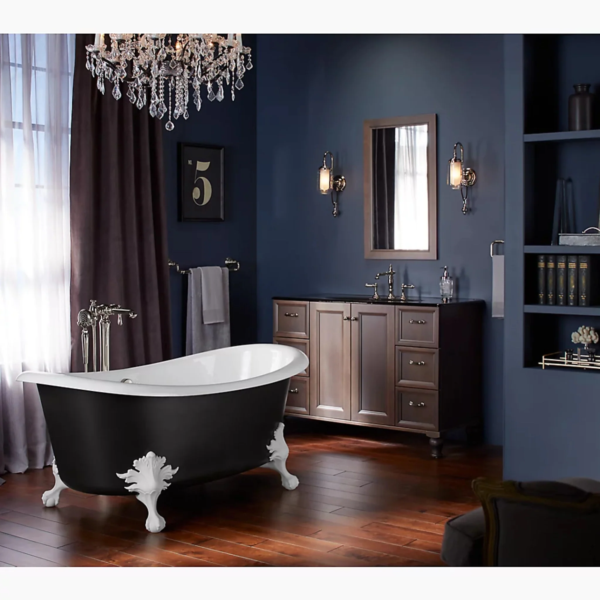 ARTIFACTS 66 X 32 INCHES FREESTANDING OVAL BATHTUB - Image 18