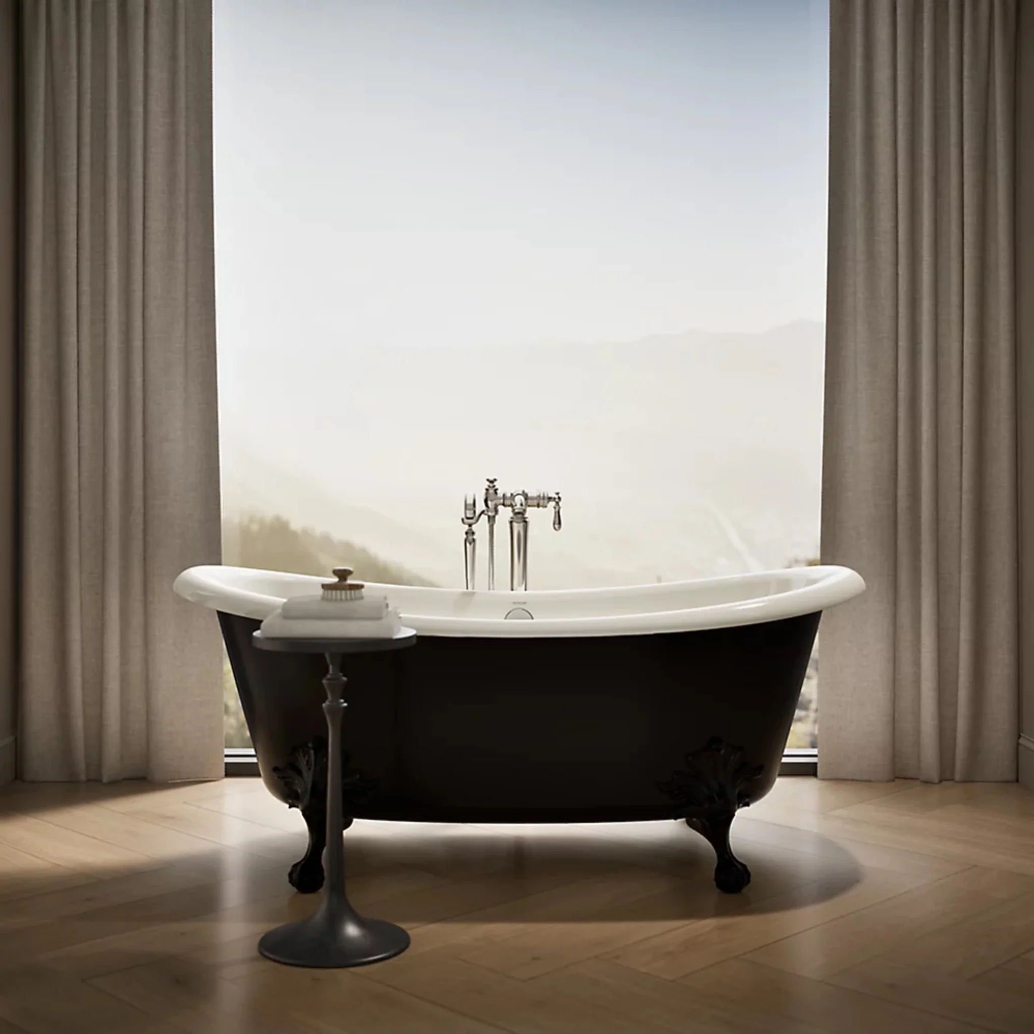 ARTIFACTS 66 X 32 INCHES FREESTANDING OVAL BATHTUB - Image 22