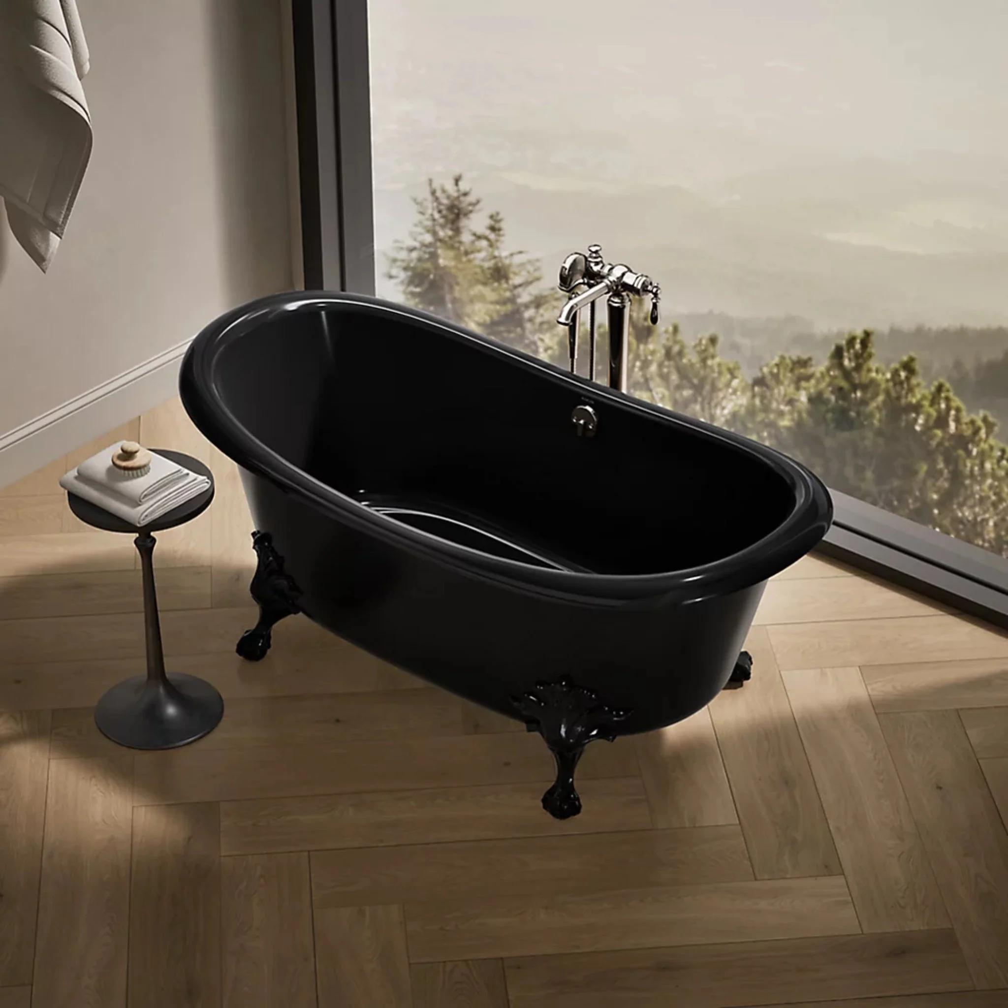 ARTIFACTS 66 X 32 INCHES FREESTANDING OVAL BATHTUB - Image 26