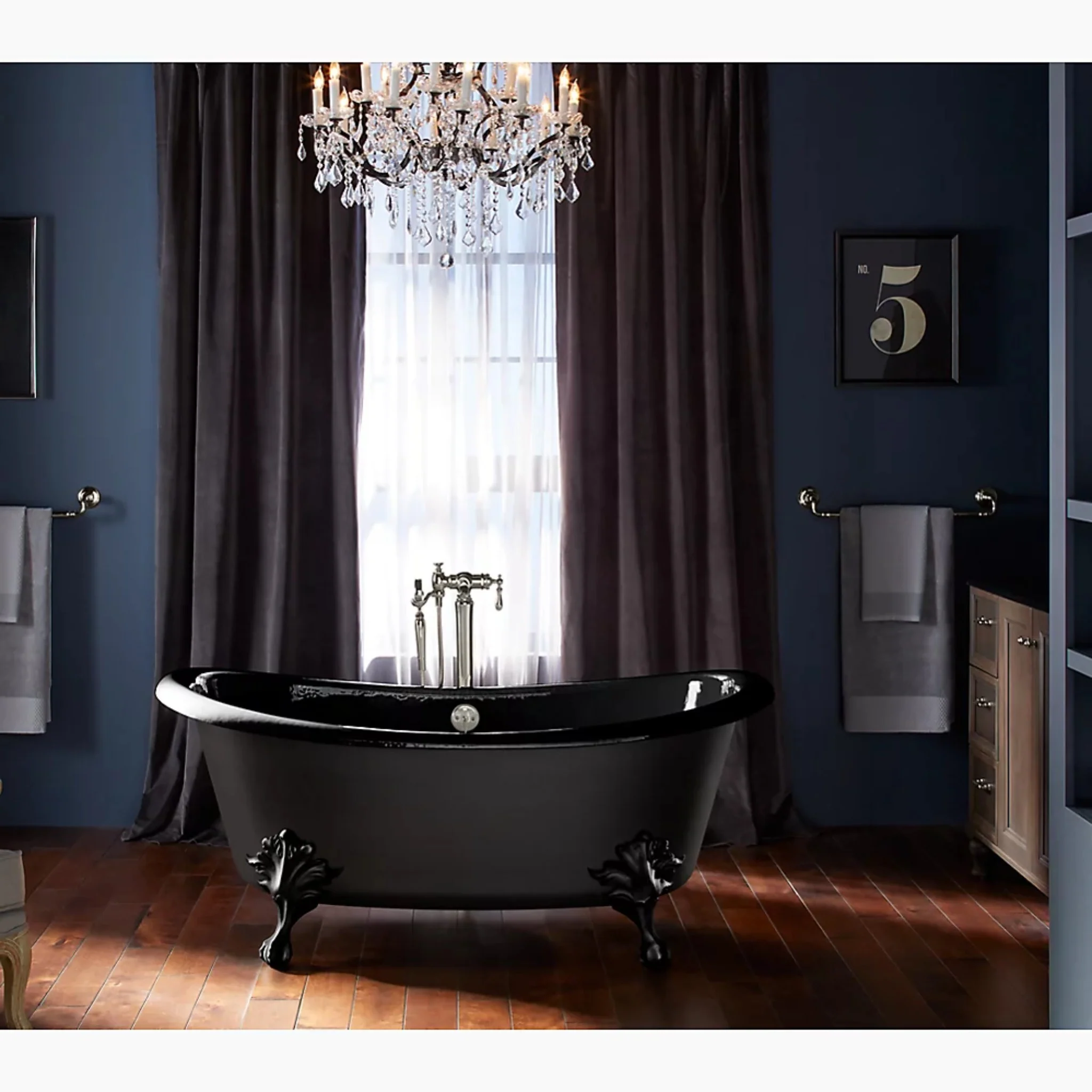 ARTIFACTS 66 X 32 INCHES FREESTANDING OVAL BATHTUB - Image 27