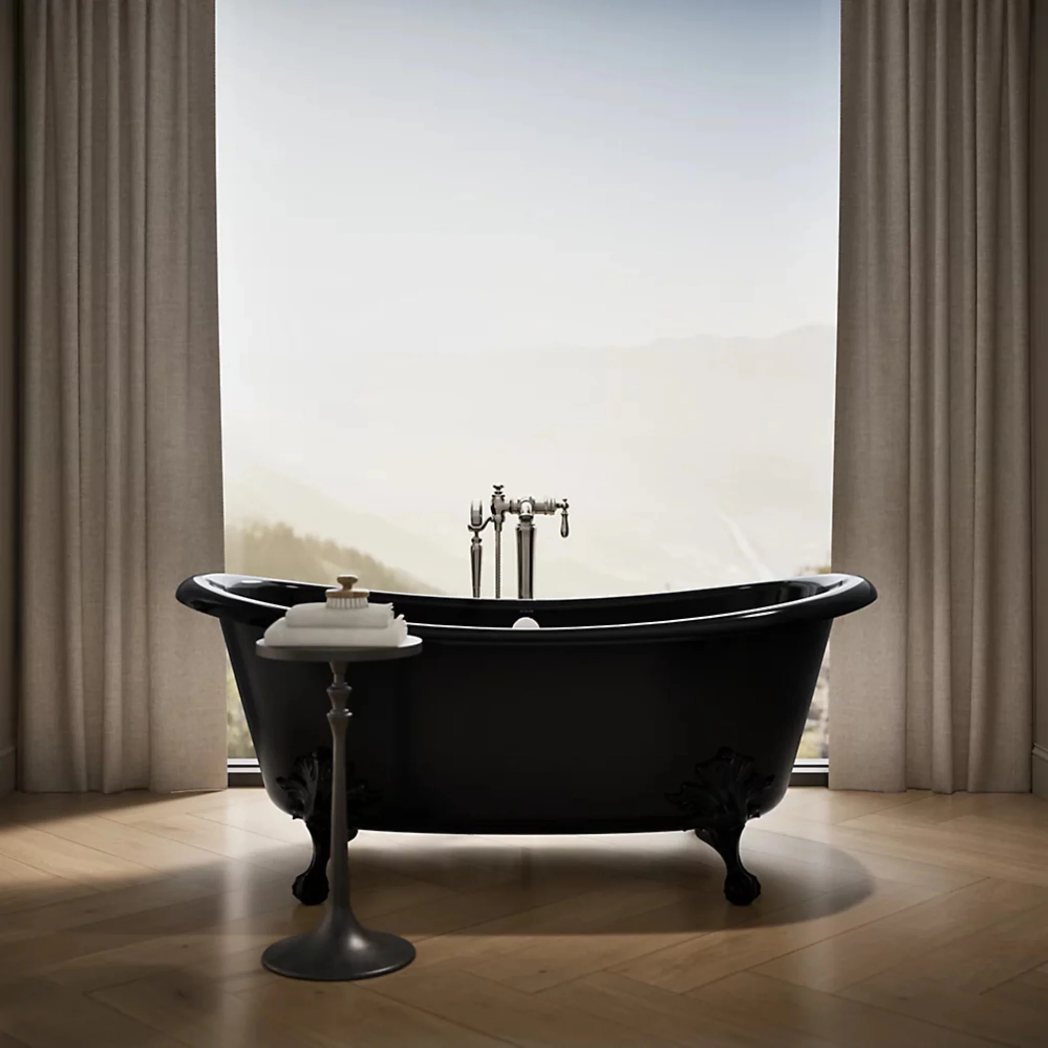 ARTIFACTS 66 X 32 INCHES FREESTANDING OVAL BATHTUB - Image 28