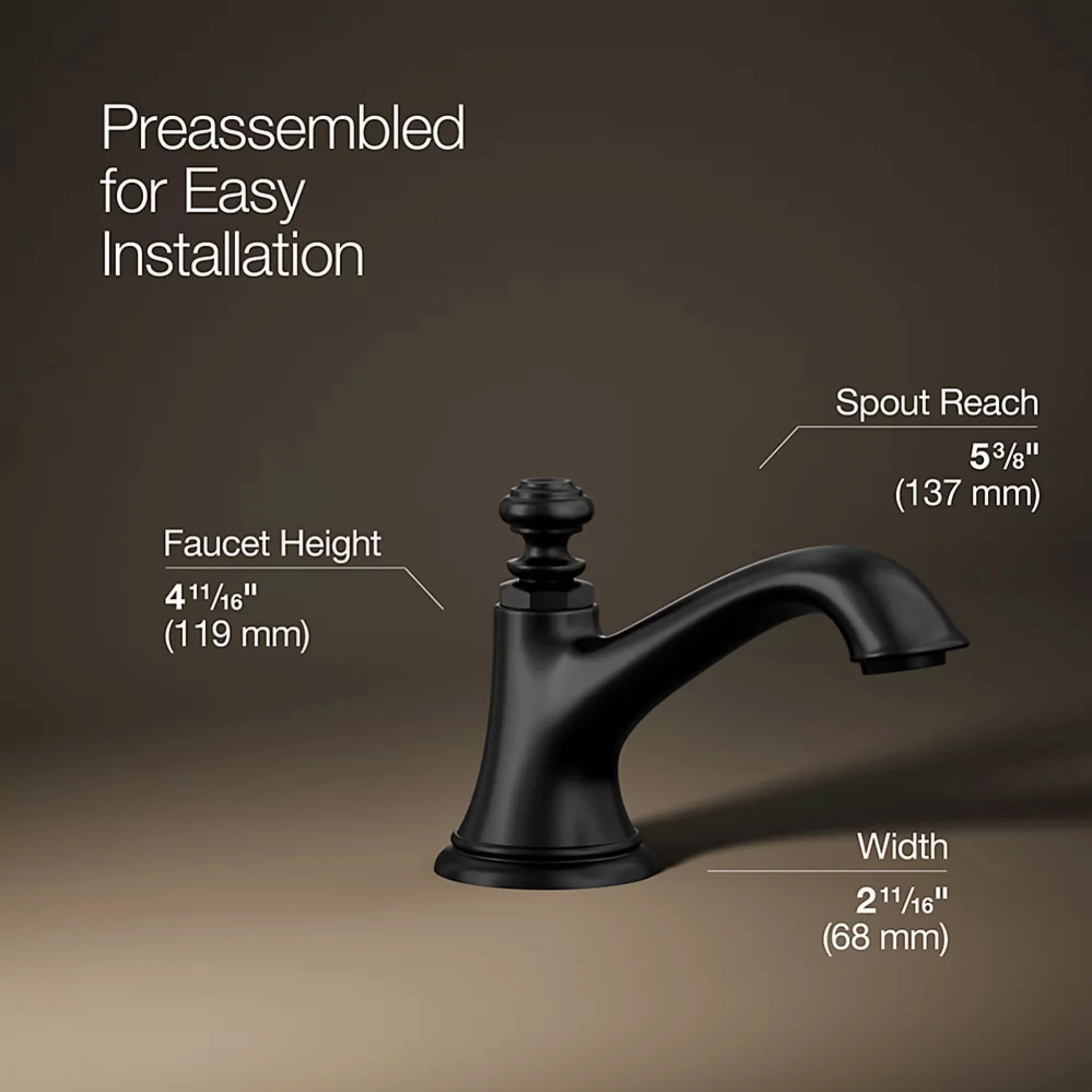 ARTIFACTS BATHROOM SINK FAUCET SPOUT WITH BELL DESIGN - Image 29