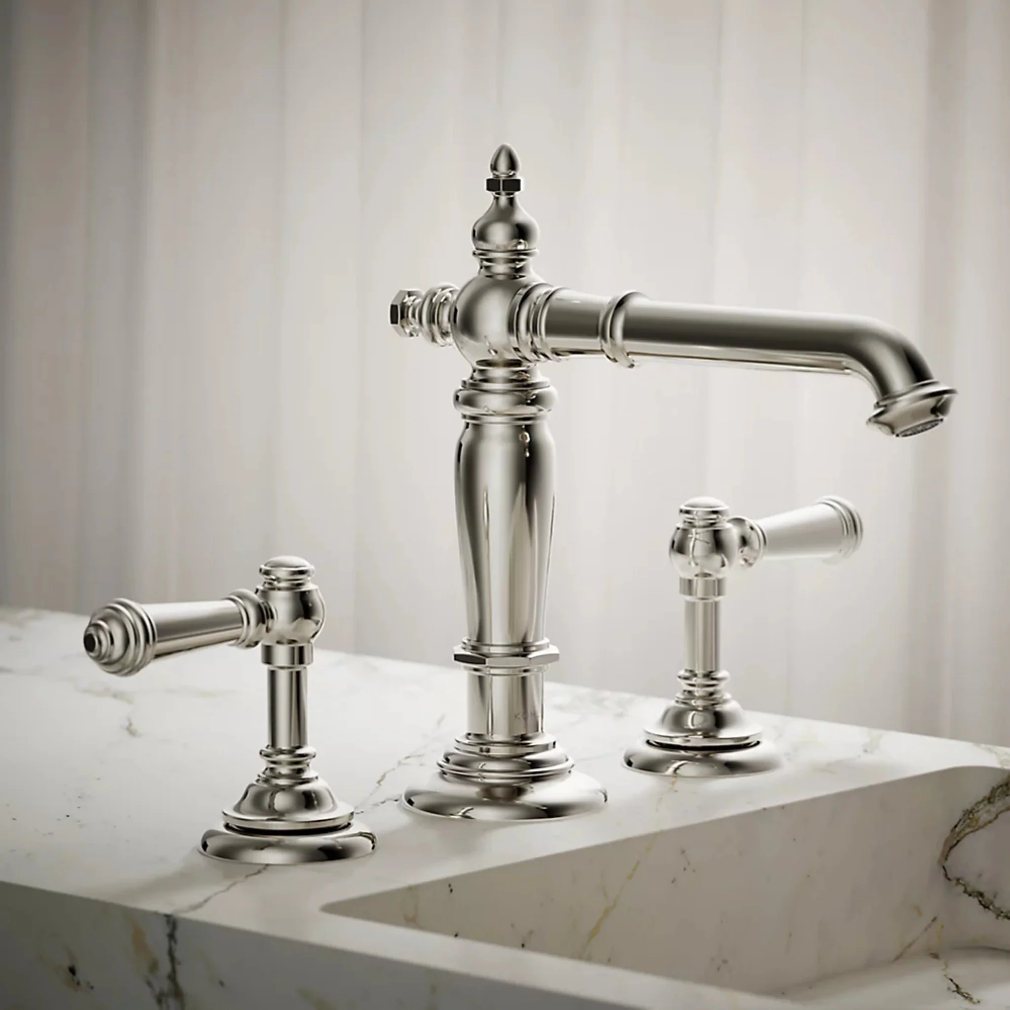 ARTIFACTS BATHROOM SINK FAUCET SPOUT WITH COLUMN DESIGN - Image 19